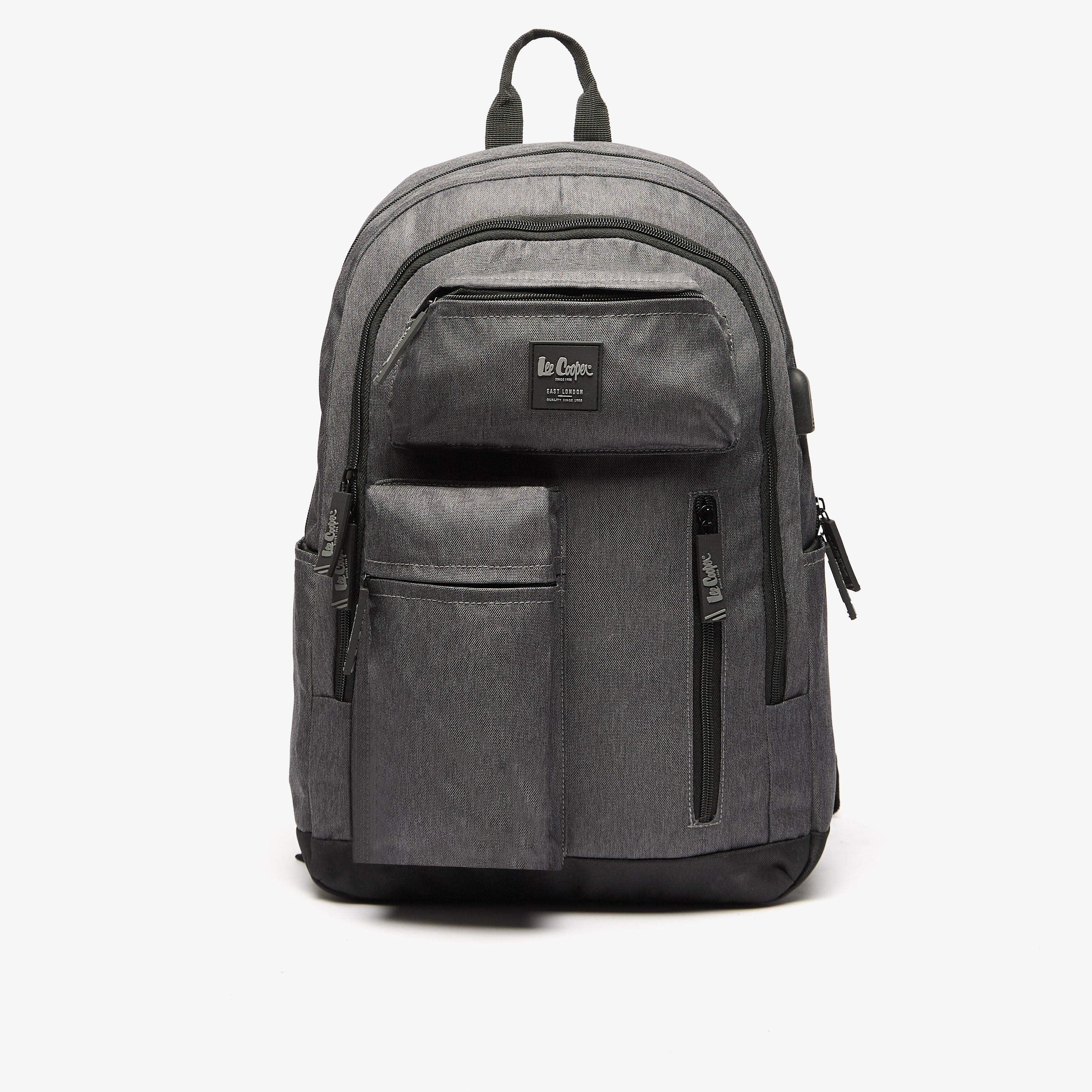 شنطة ظهر سادة بأحزمة قابلة للتعديل وسحّاب إغلاق من لي كوبر - 32×15×47 سم-cpkids-backtoschool-schoolbagsandbackpacks-backpacks-image-7