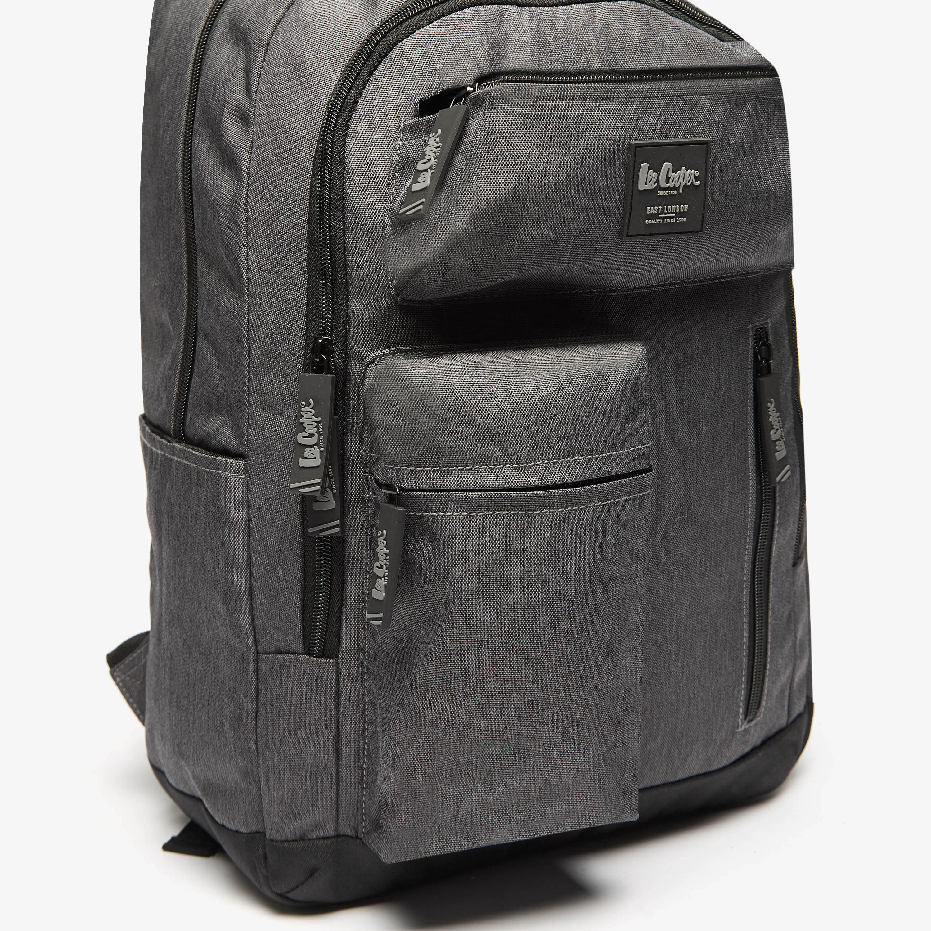 شنطة ظهر سادة بأحزمة قابلة للتعديل وسحّاب إغلاق من لي كوبر - 32×15×47 سم-cpkids-backtoschool-schoolbagsandbackpacks-backpacks-image-2