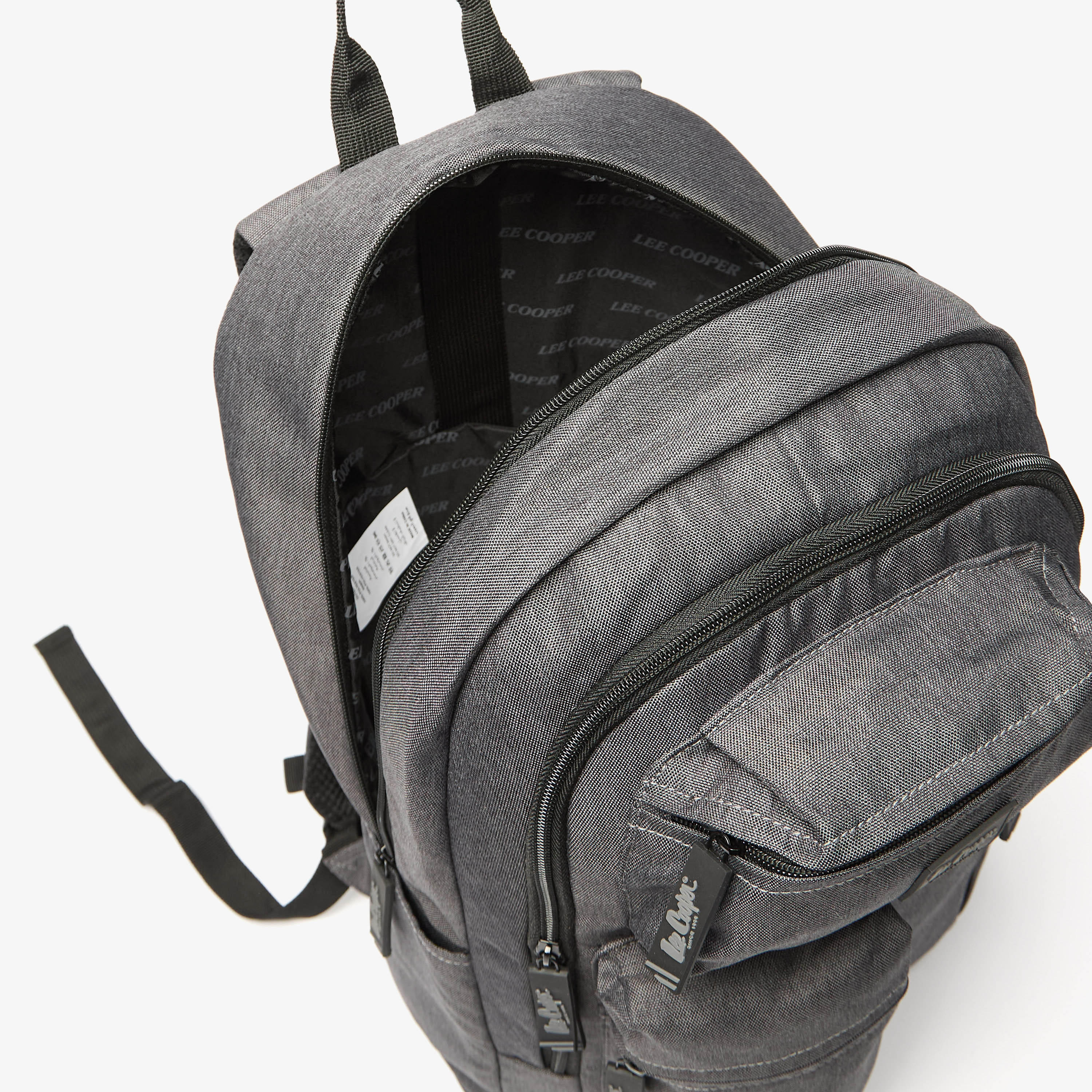 شنطة ظهر سادة بأحزمة قابلة للتعديل وسحّاب إغلاق من لي كوبر - 32×15×47 سم-cpkids-backtoschool-schoolbagsandbackpacks-backpacks-image-1