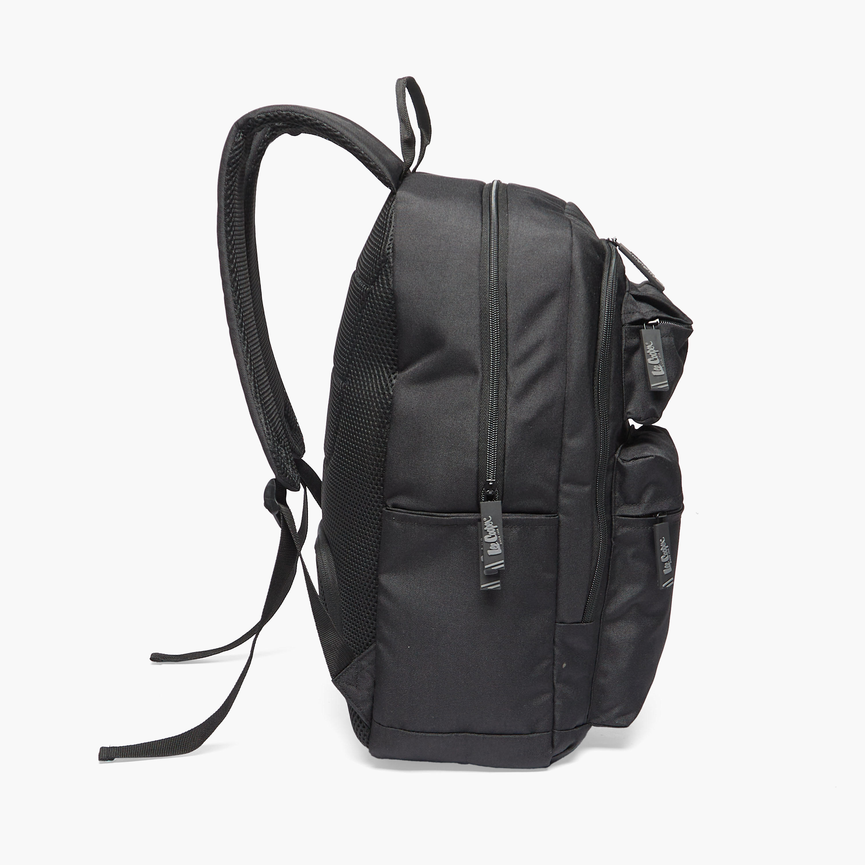 Lee Cooper Solid Backpack with Adjustable Straps and Zip Closure - 32x15x47 cm-cpkids-backtoschool-schoolbagsandbackpacks-backpacks-image-5