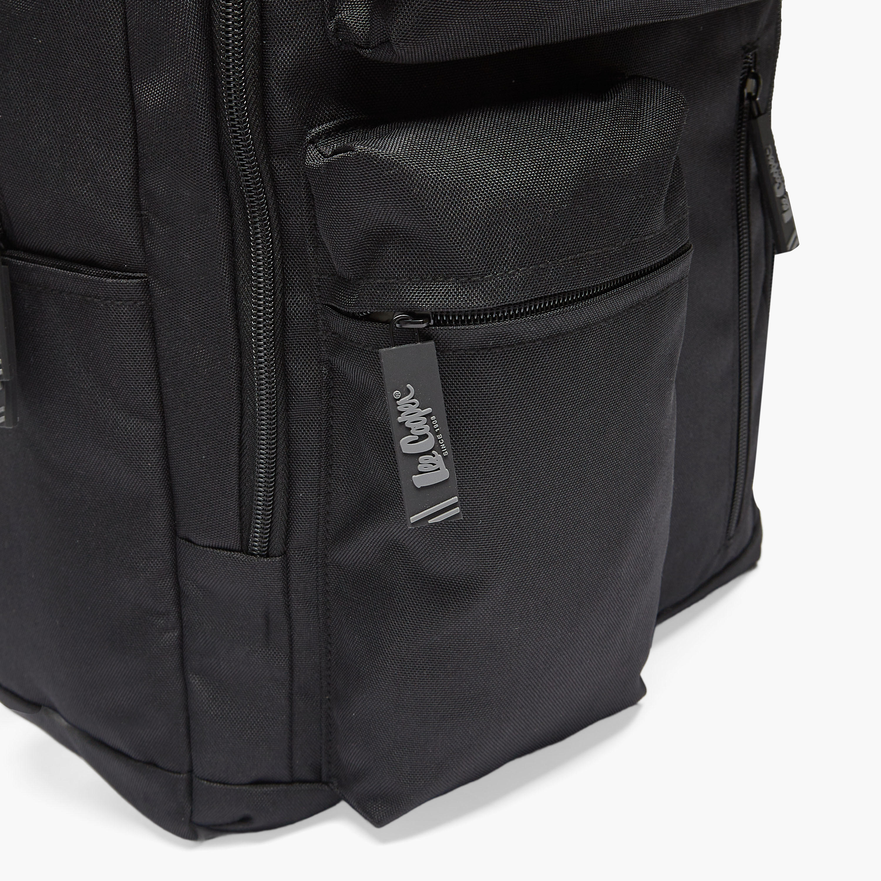 Lee Cooper Solid Backpack with Adjustable Straps and Zip Closure - 32x15x47 cm-cpkids-backtoschool-schoolbagsandbackpacks-backpacks-image-10