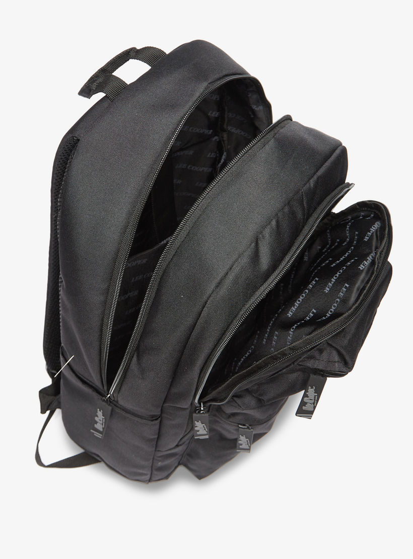 Lee Cooper Solid Backpack with Adjustable Straps and Zip Closure - 32x15x47 cm-cpkids-backtoschool-schoolbagsandbackpacks-backpacks-image-11