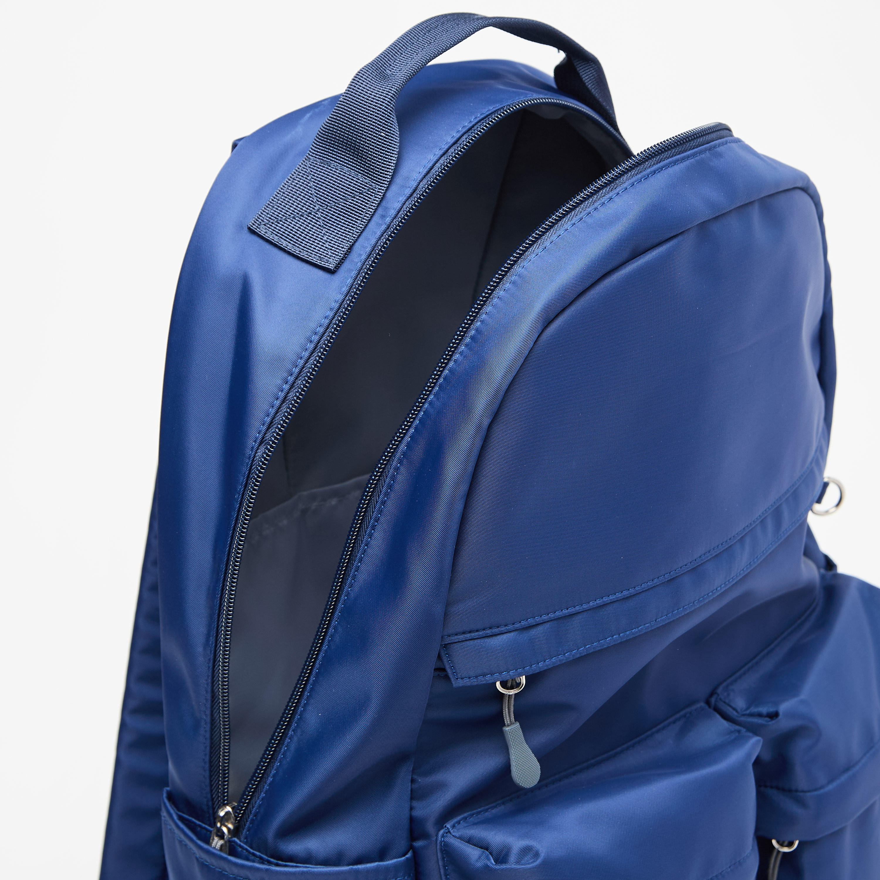 Kappa Logo Print Backpack with Adjustable Straps and Pencil Pouch - 45x15x32 cm-cpkids-backtoschool-schoolbagsandbackpacks-backpacks-image-5