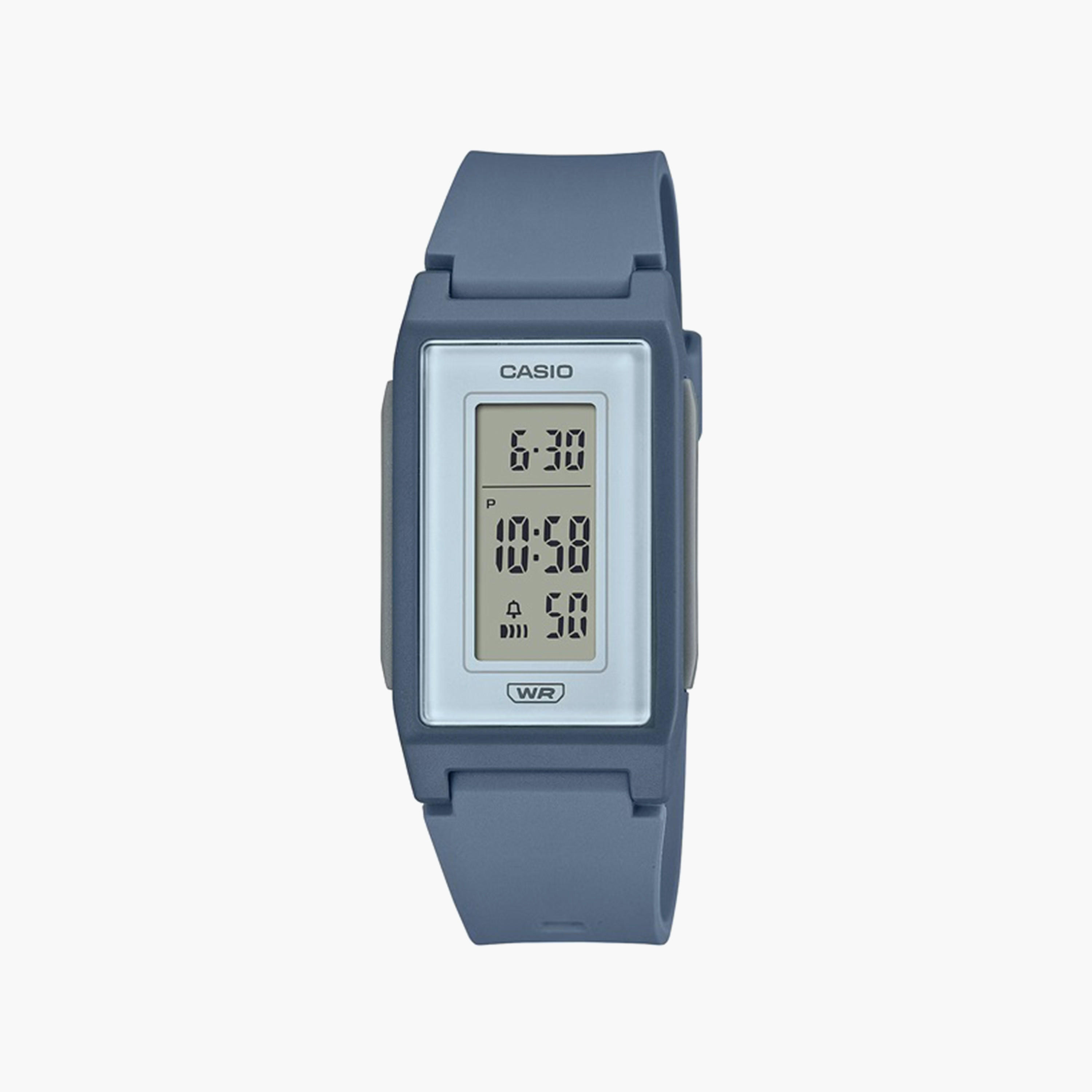 Casio Blue Digital Silicone Strap Watch | LF-10WH-2DF-women-watchesandjewellery-watches-image-1