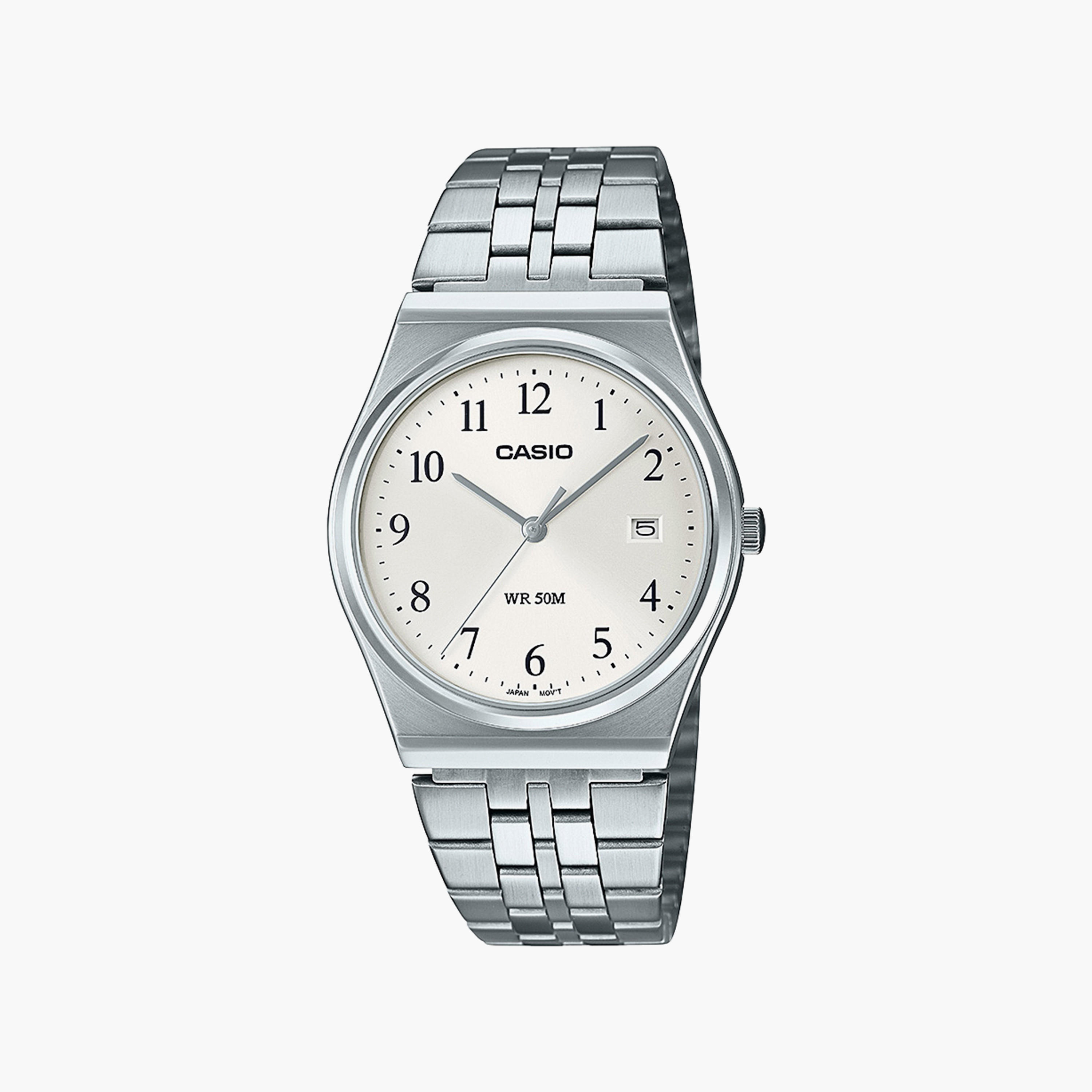 GW0382L2 ساعة يد أنالوج بلون أسود بسوار جلدي من جيس -men-watchesandjewellery-watches-image-1