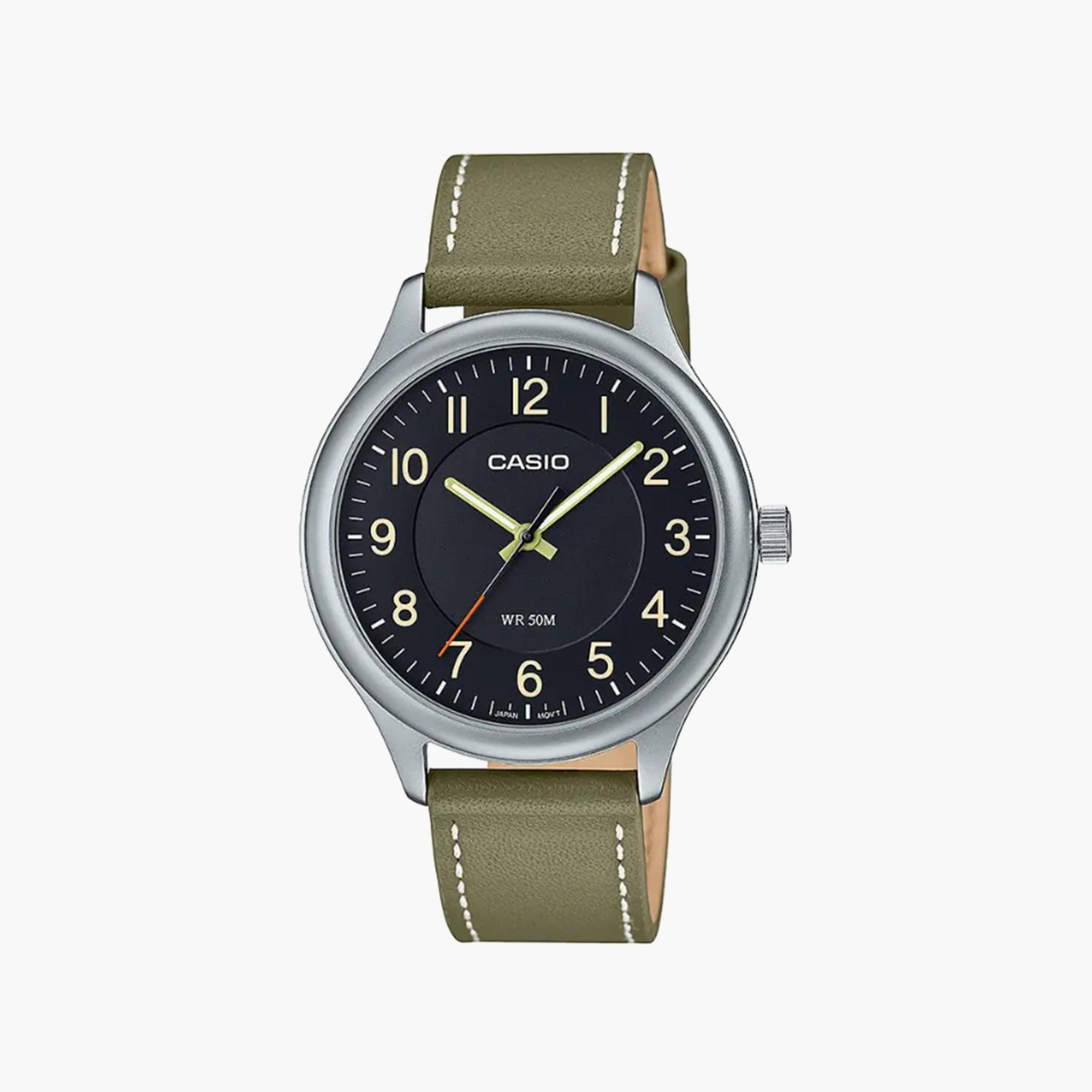 K22013-KMBB "ساعة" أنالوج سوداء بسوار ستانلس ستيل من كينيث سكوت للرجال -men-watchesandjewellery-watches-image-1