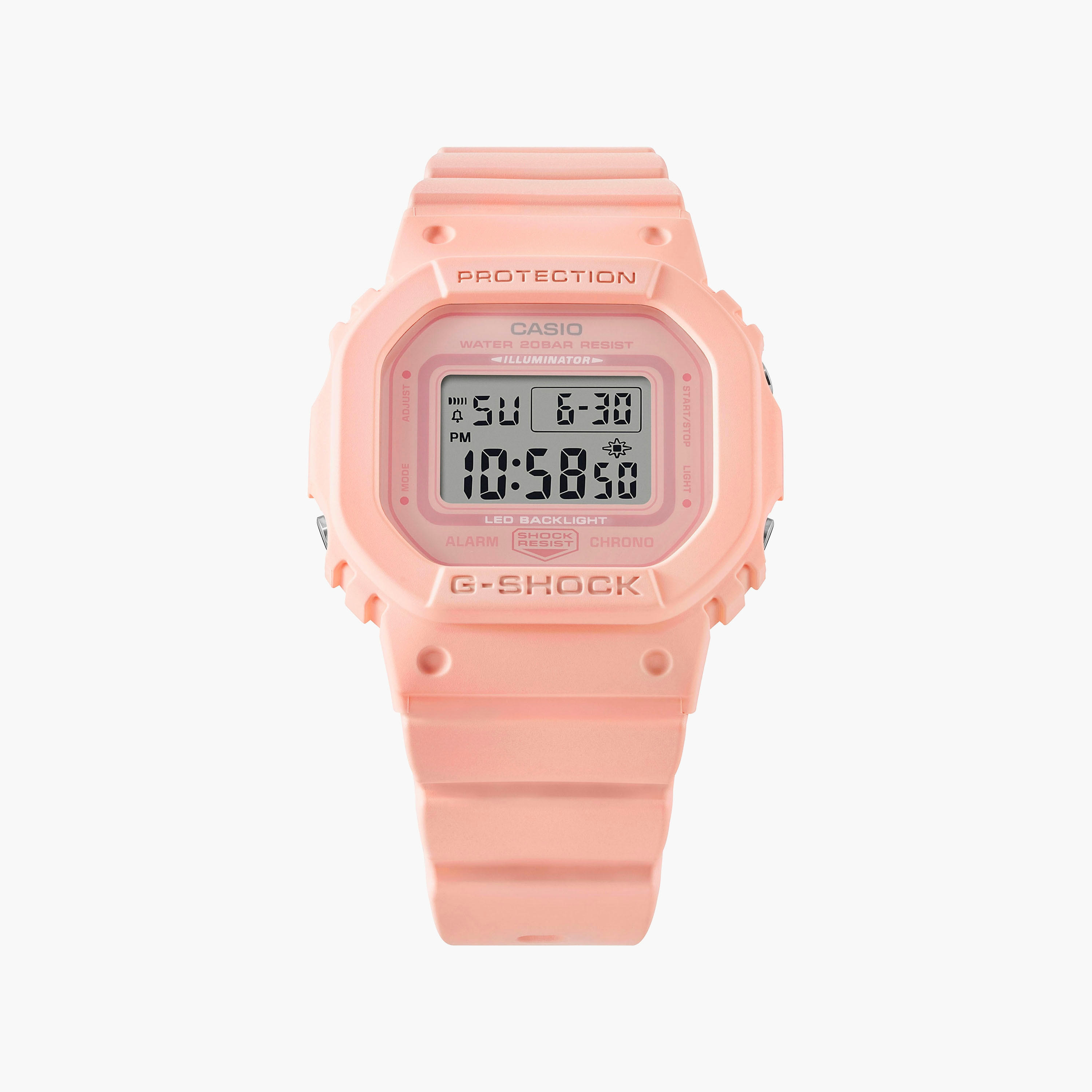 ساعة جي شوك الرقمية بسوار من الراتنج بلون ازرق لكلا الجنسين | GMD-S5600-2DR-men-watchesandjewellery-watches-image-13