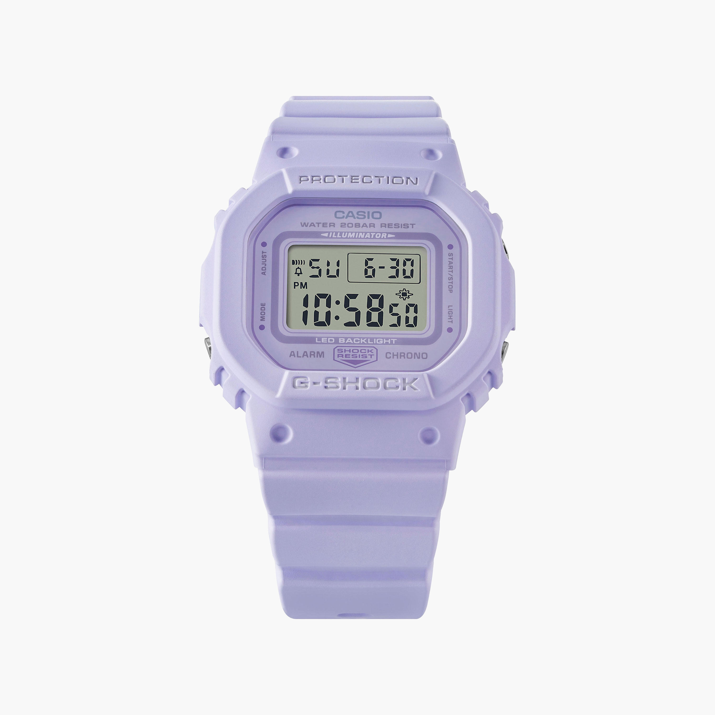 ساعة جي شوك الرقمية بسوار من الراتنج بلون ازرق لكلا الجنسين | GMD-S5600-2DR-men-watchesandjewellery-watches-image-15