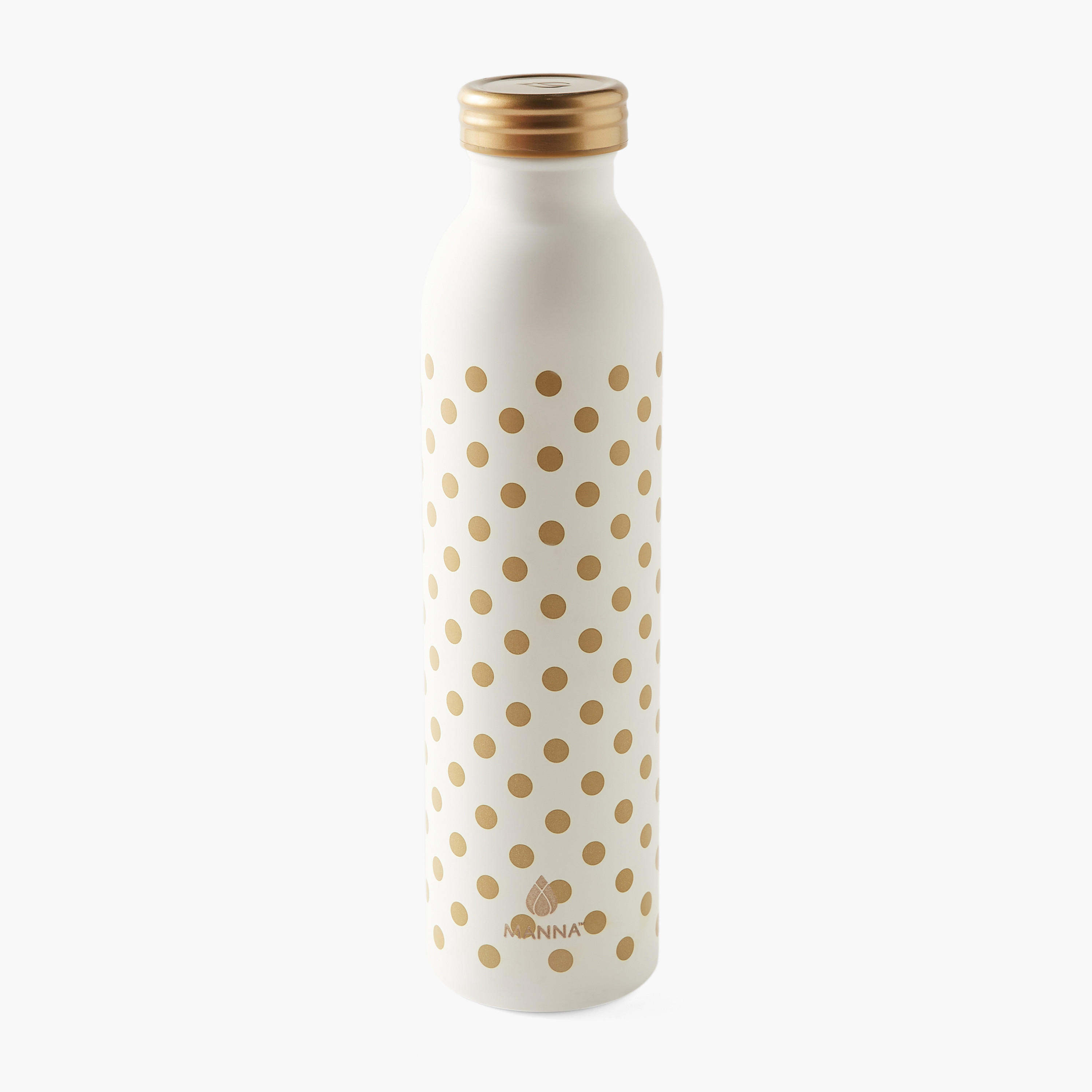Leaf Print Stainless Steel Water Bottle - 591 ml-school-waterbottles-image-1