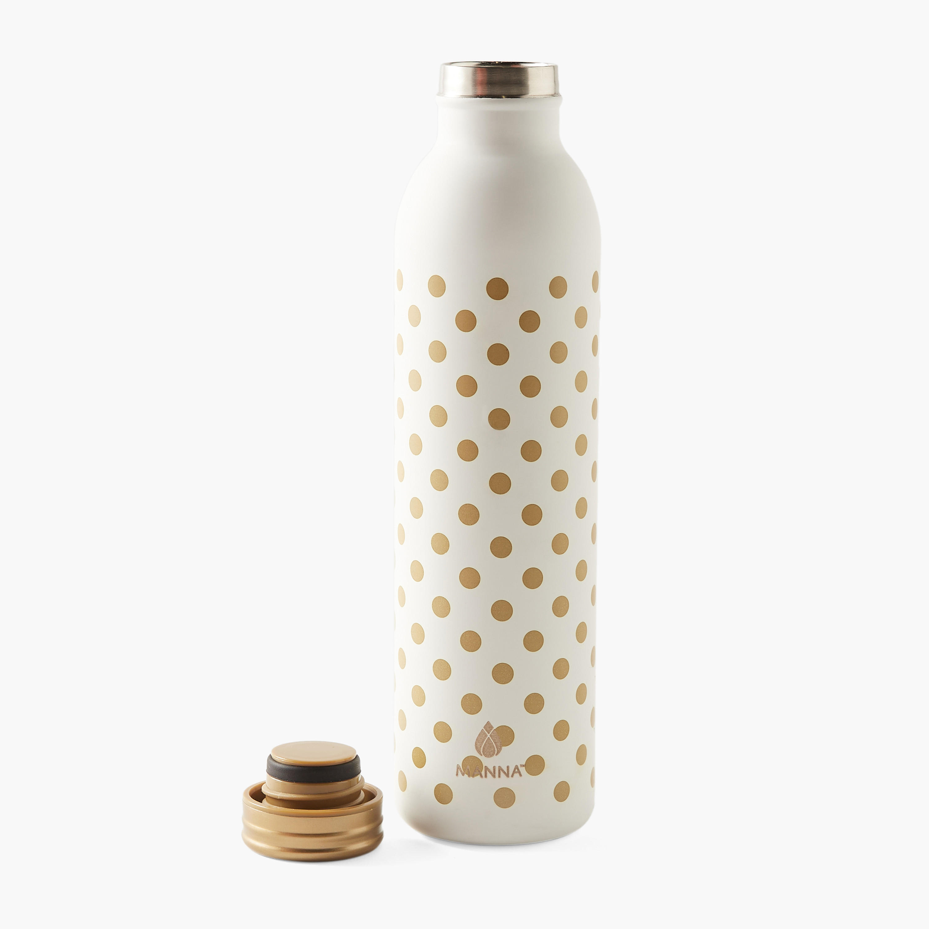 Leaf Print Stainless Steel Water Bottle - 591 ml-school-waterbottles-image-2