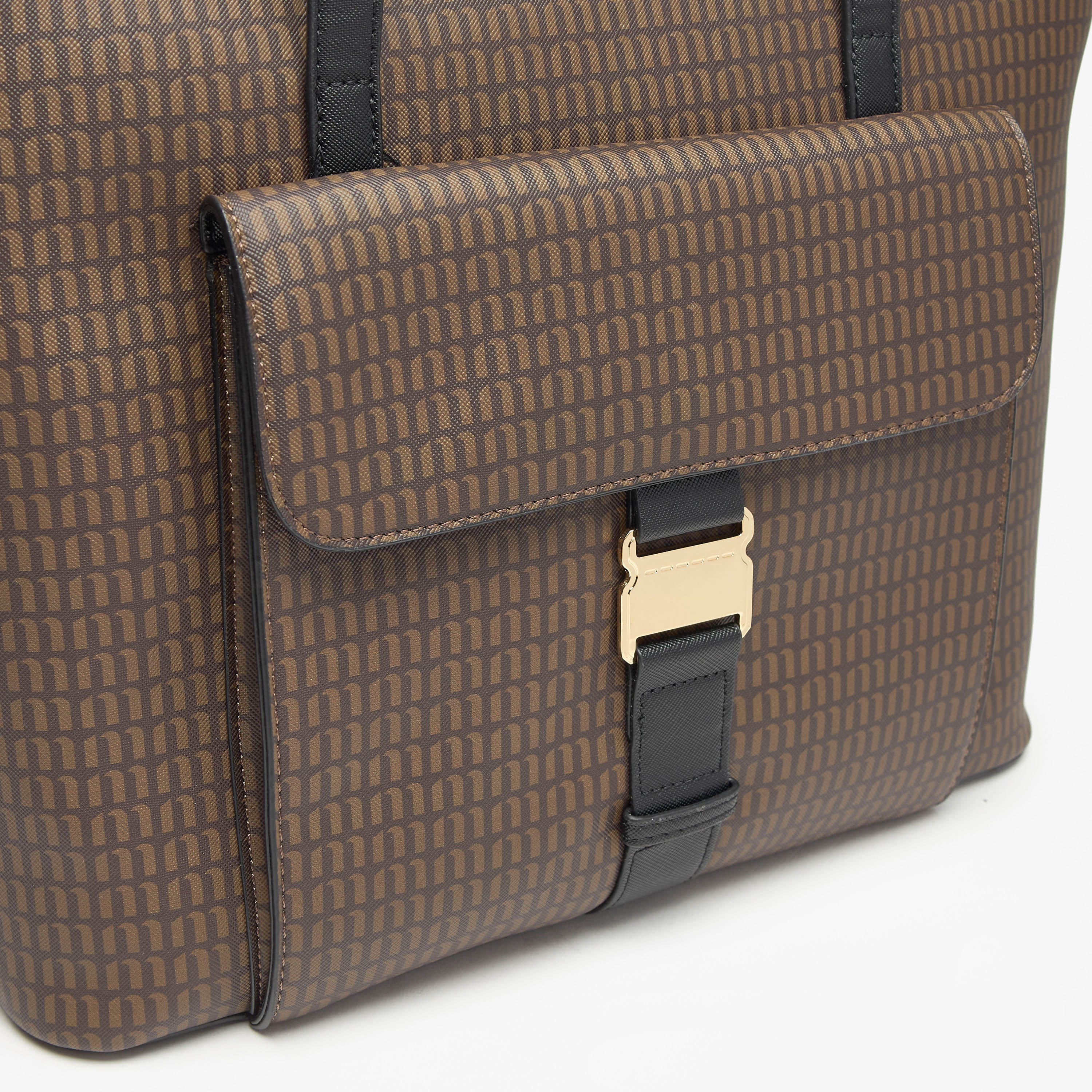 Missy All-Over Monogram Print Tote Bag with Double Handle and Zip Closure-women-bagsandwallets-handbags-image-3