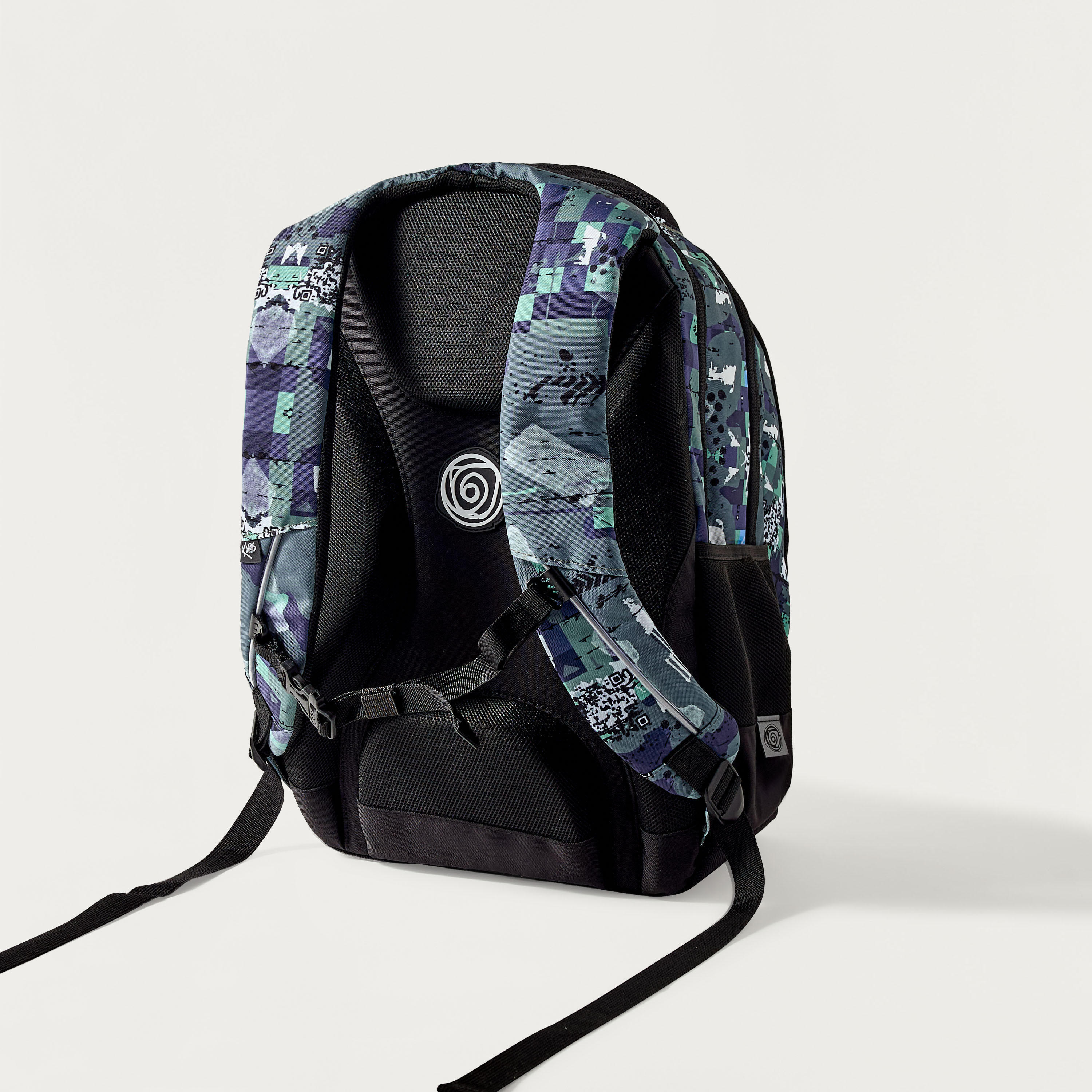 KAOS All-Over Abstract Print 18-inch Backpack with Adjustable Straps-school-bagsandbackpacks-backpacks-image-5