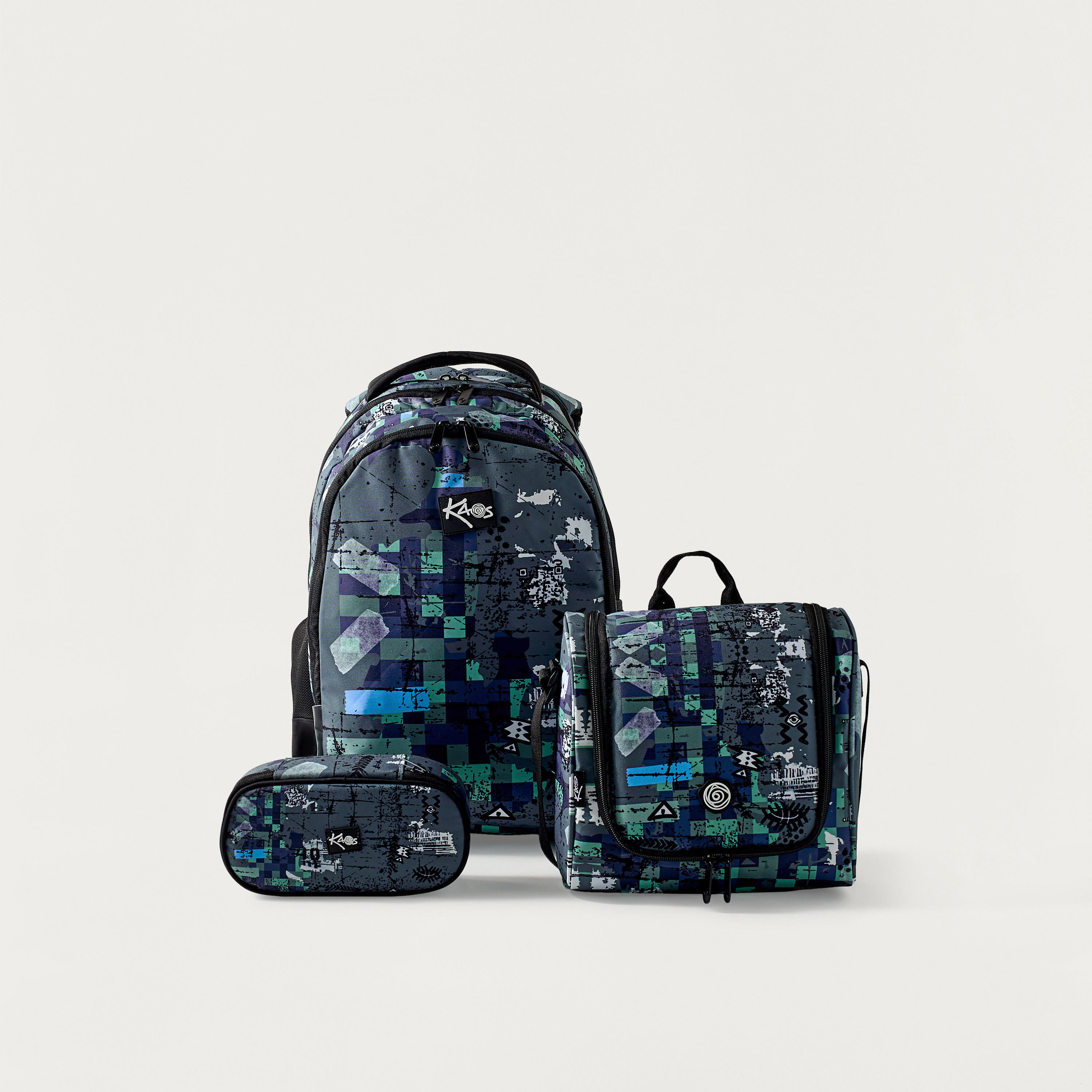 KAOS All-Over Abstract Print 18-inch Backpack with Adjustable Straps-school-bagsandbackpacks-backpacks-image-9