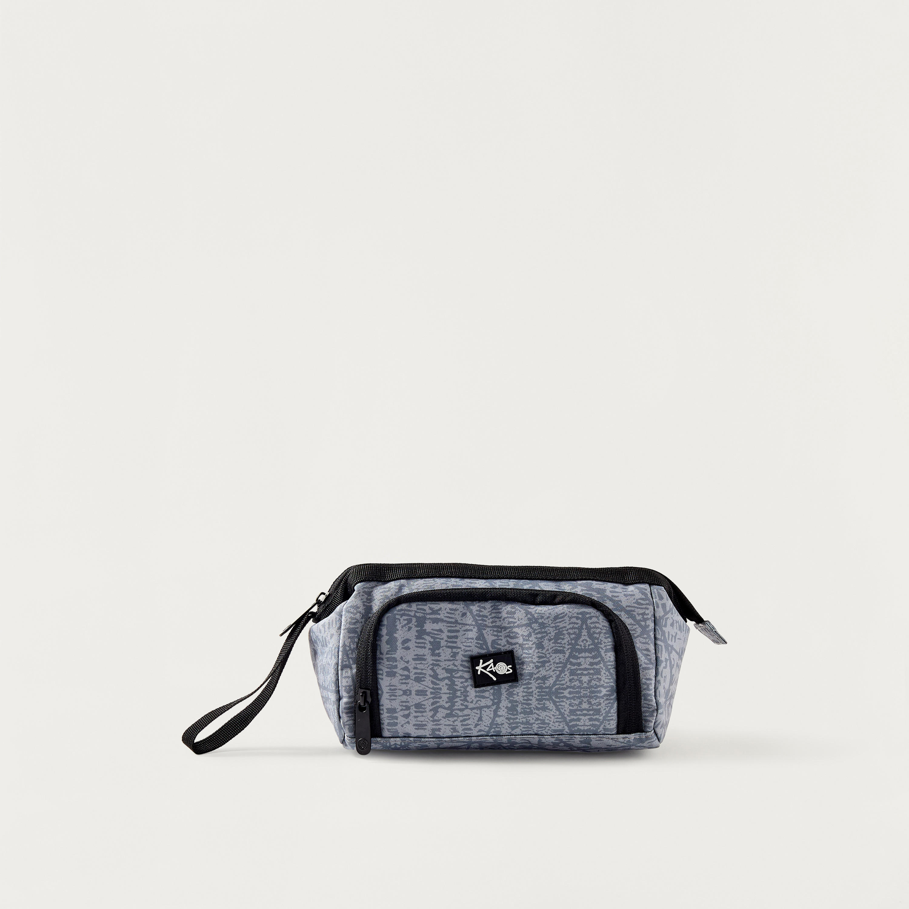 KAOS Printed Pencil Pouch with Zip Closure and Handle-school-stationery-pencilcases-image-1