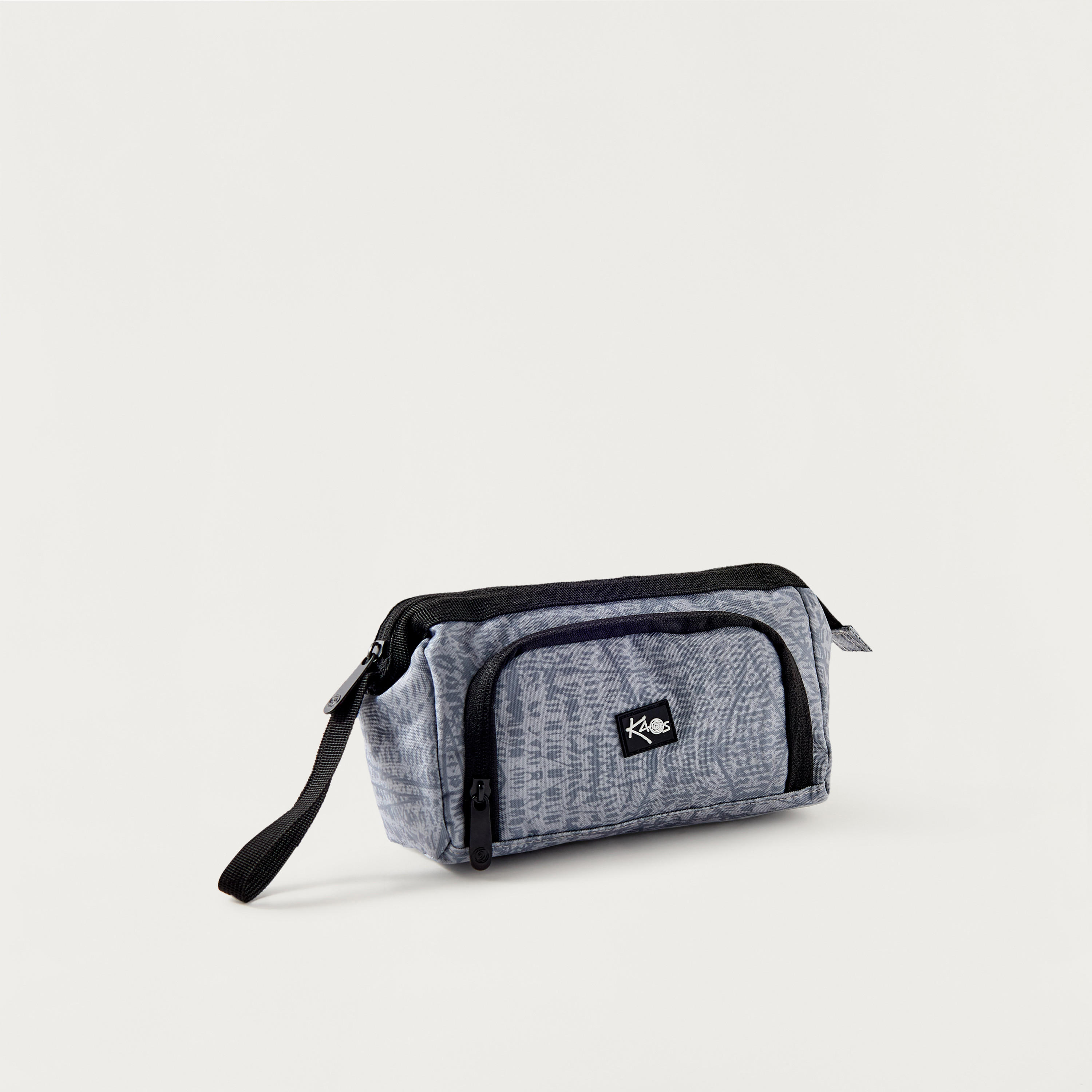 KAOS Printed Pencil Pouch with Zip Closure and Handle-school-stationery-pencilcases-image-2