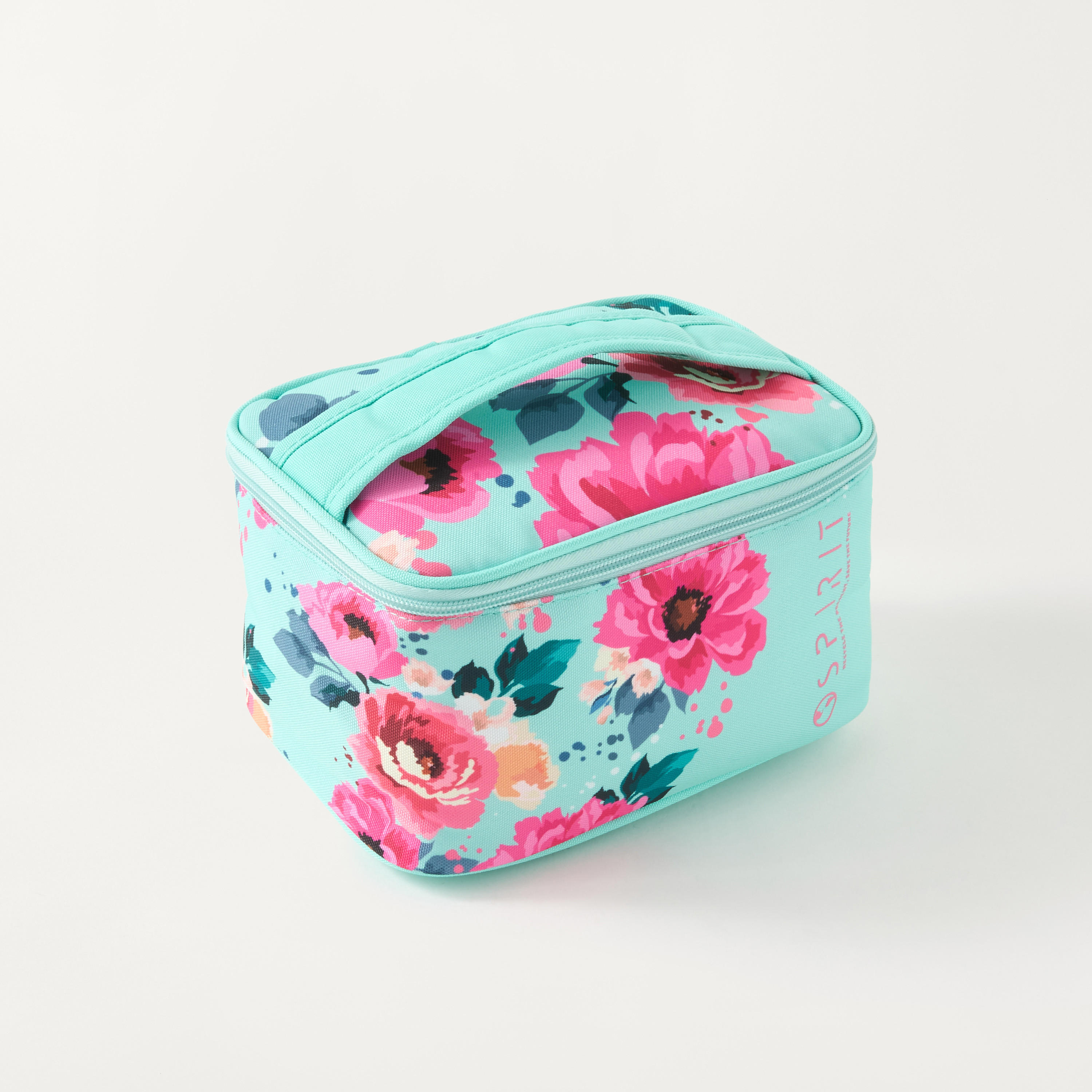 Spirit Floral Print Lunch Bag with Top Handle and Zip Closure-school-lunchessentials-lunchbags-image-2
