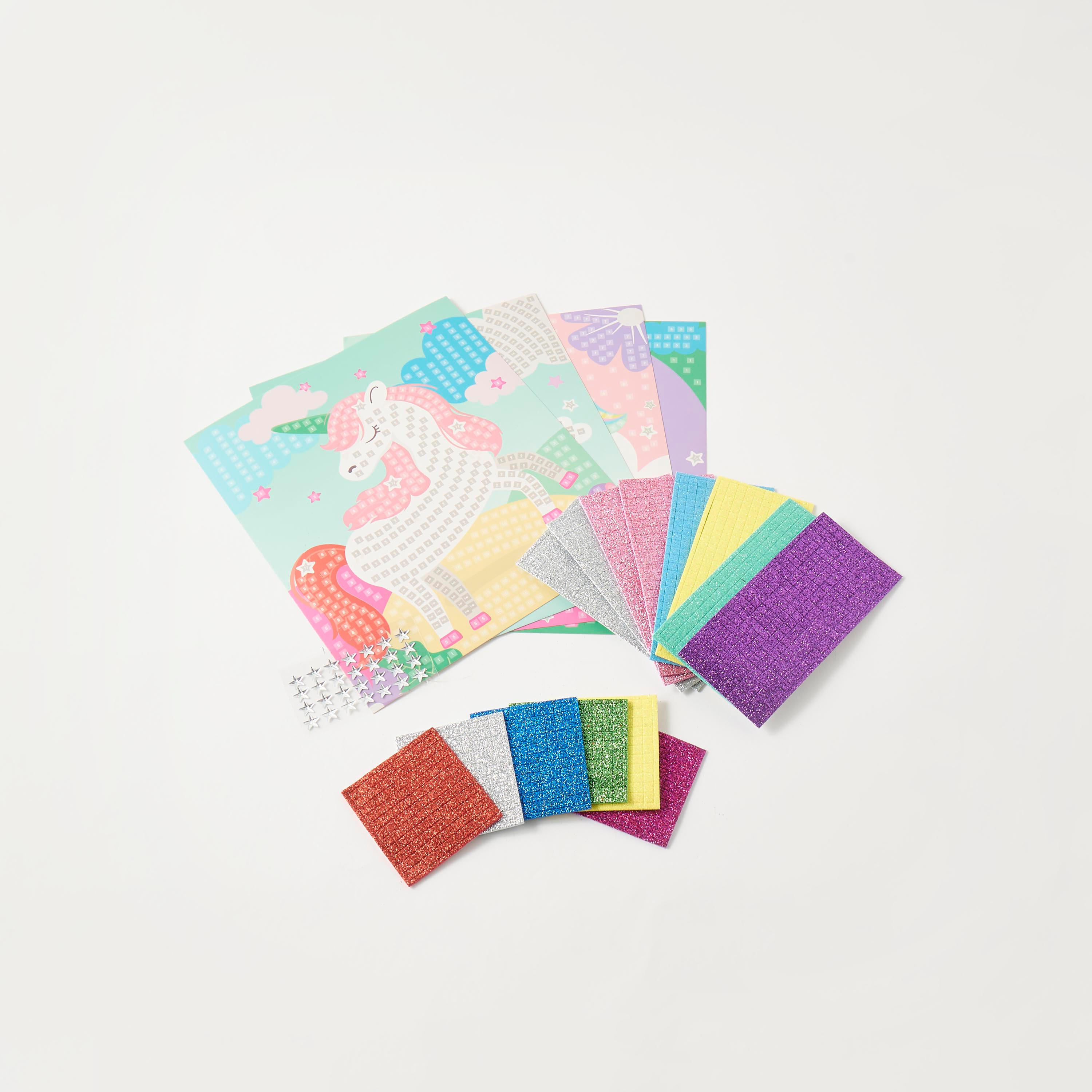 CraftLab DIY Glitter Mozaic Set-school-stationery-sets-image-1