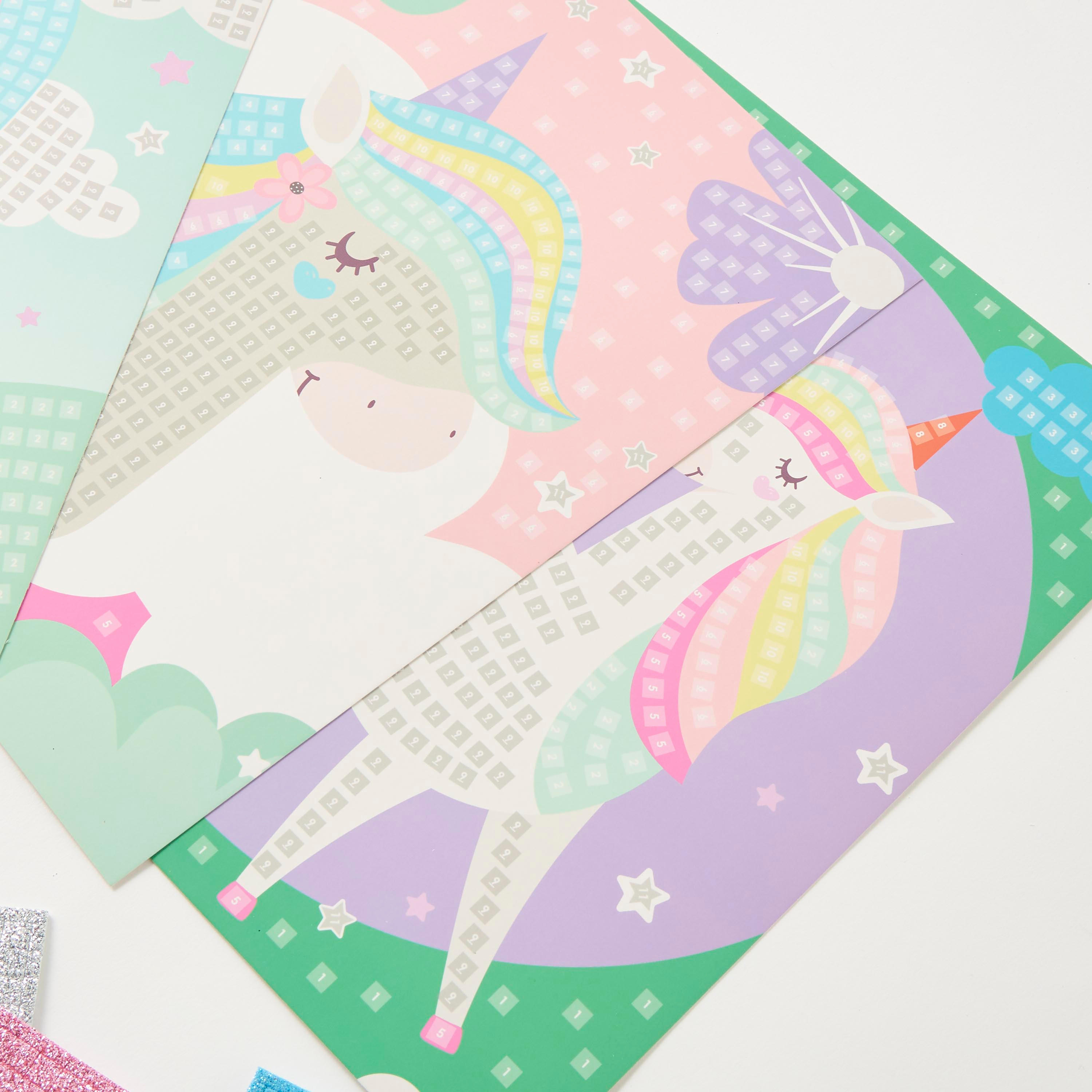 CraftLab DIY Glitter Mozaic Set-school-stationery-sets-image-3