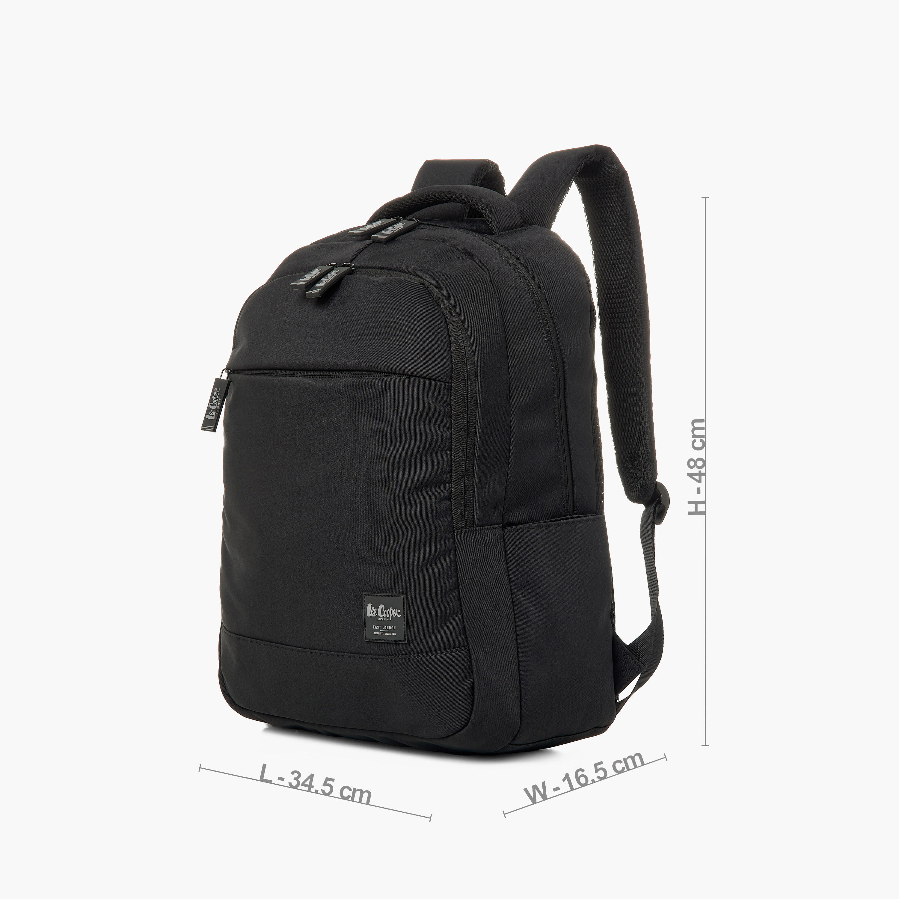 Lee Cooper Solid Backpack with Adjustable Shoulder Straps-school-bagsandbackpacks-backpacks-image-4