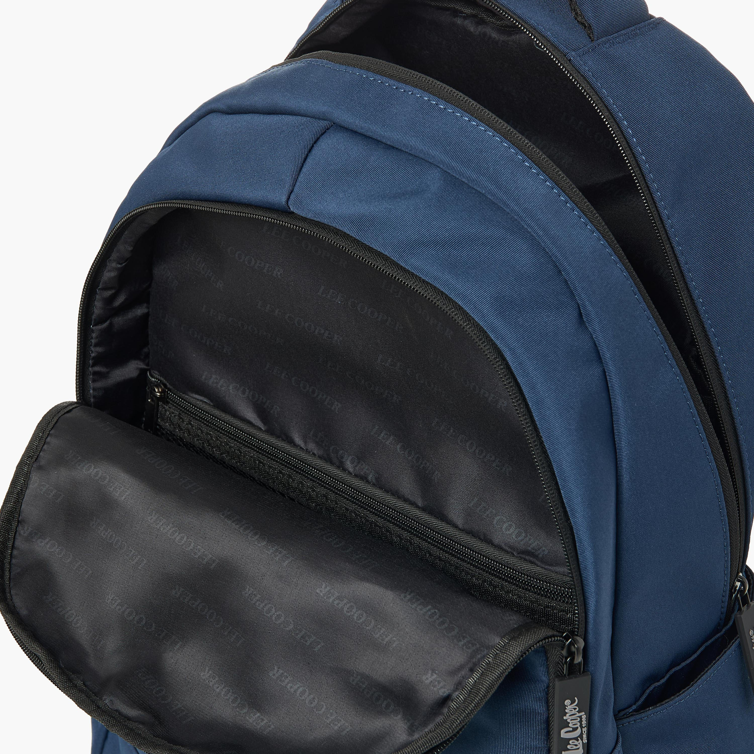 Lee Cooper Solid Backpack with Adjustable Shoulder Straps-school-bagsandbackpacks-backpacks-image-9