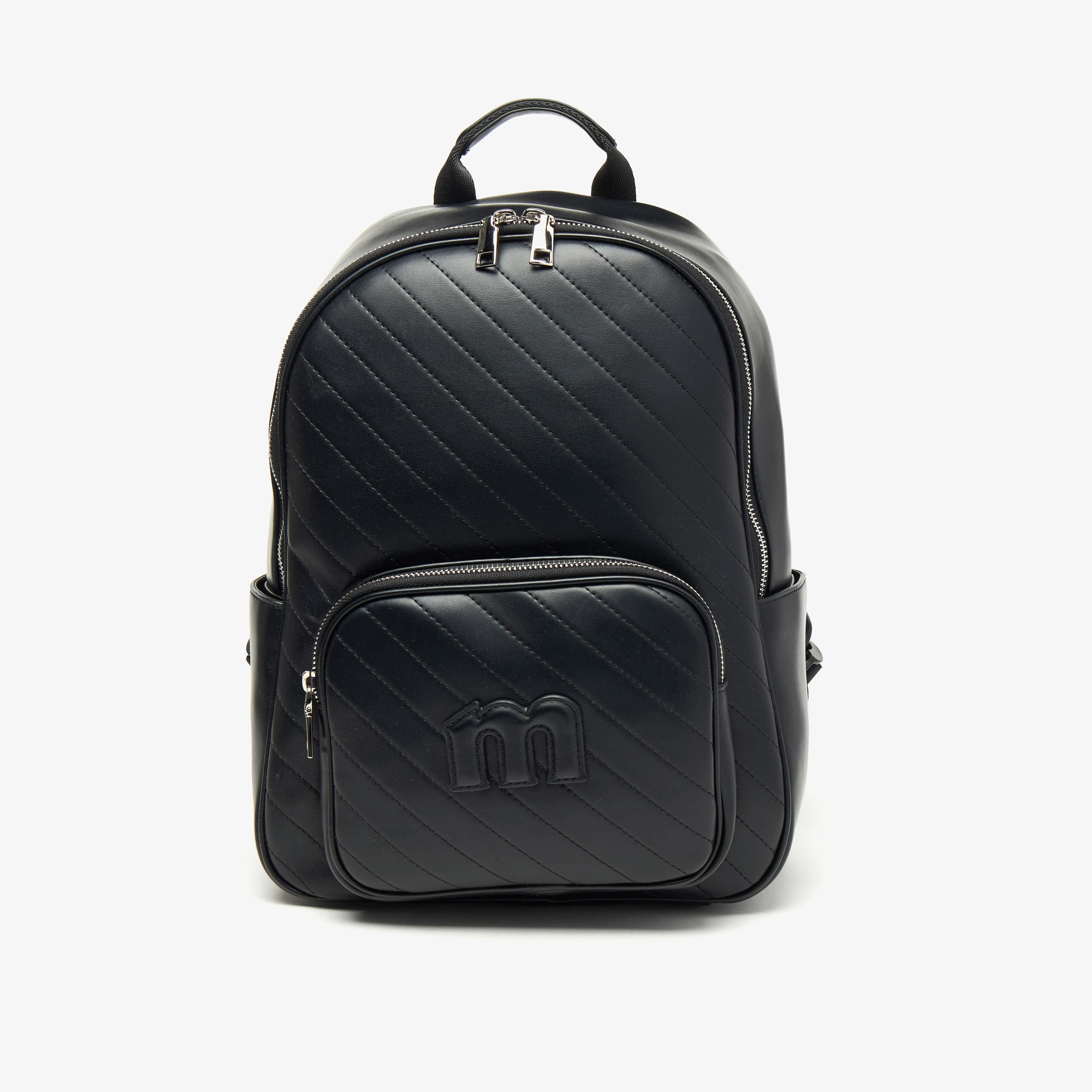 Missy Quilted Backpack with Adjustable Straps and Zip Closure-women-bagsandwallets-backpacks-image-5