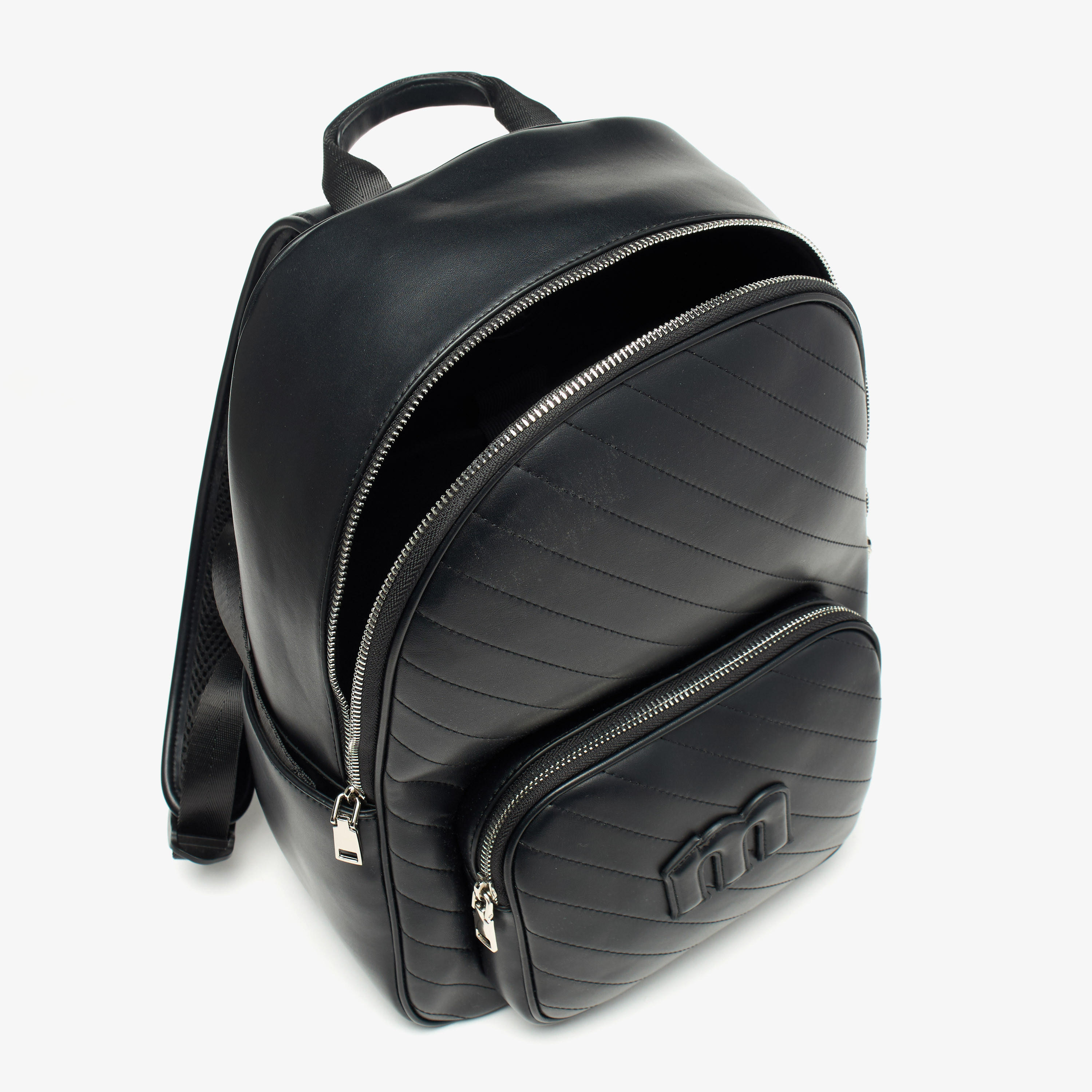Missy Quilted Backpack with Adjustable Straps and Zip Closure-women-bagsandwallets-backpacks-image-4