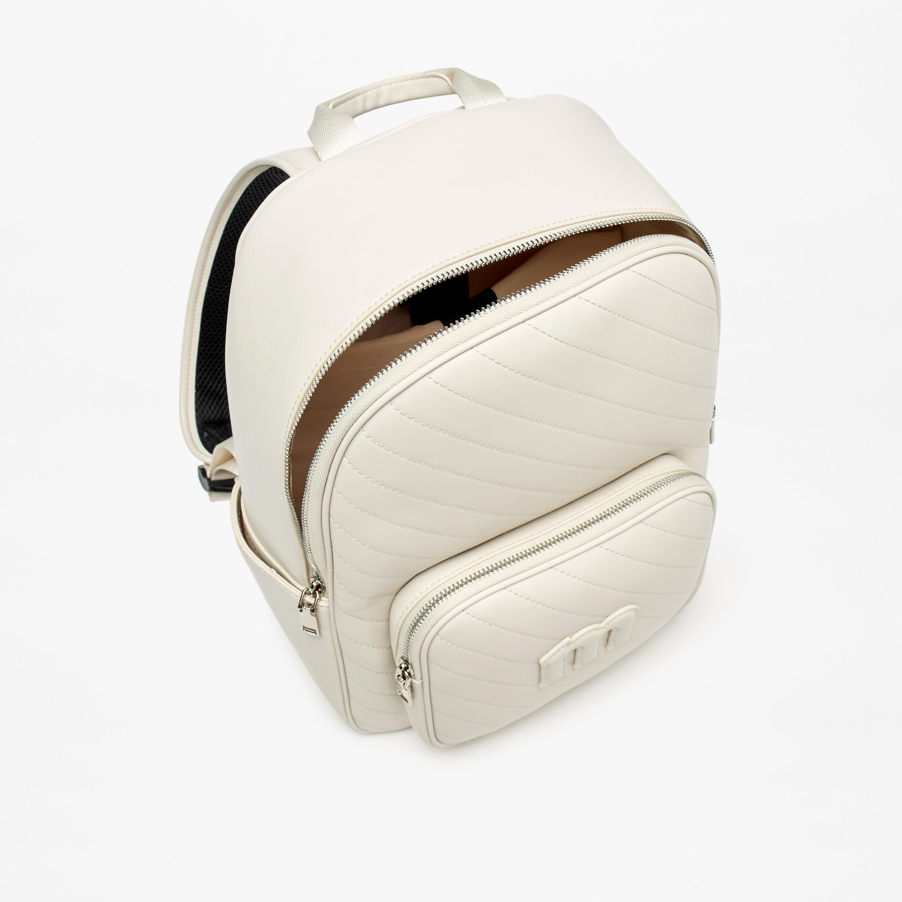 Missy Quilted Backpack with Adjustable Straps and Zip Closure-women-bagsandwallets-backpacks-image-4