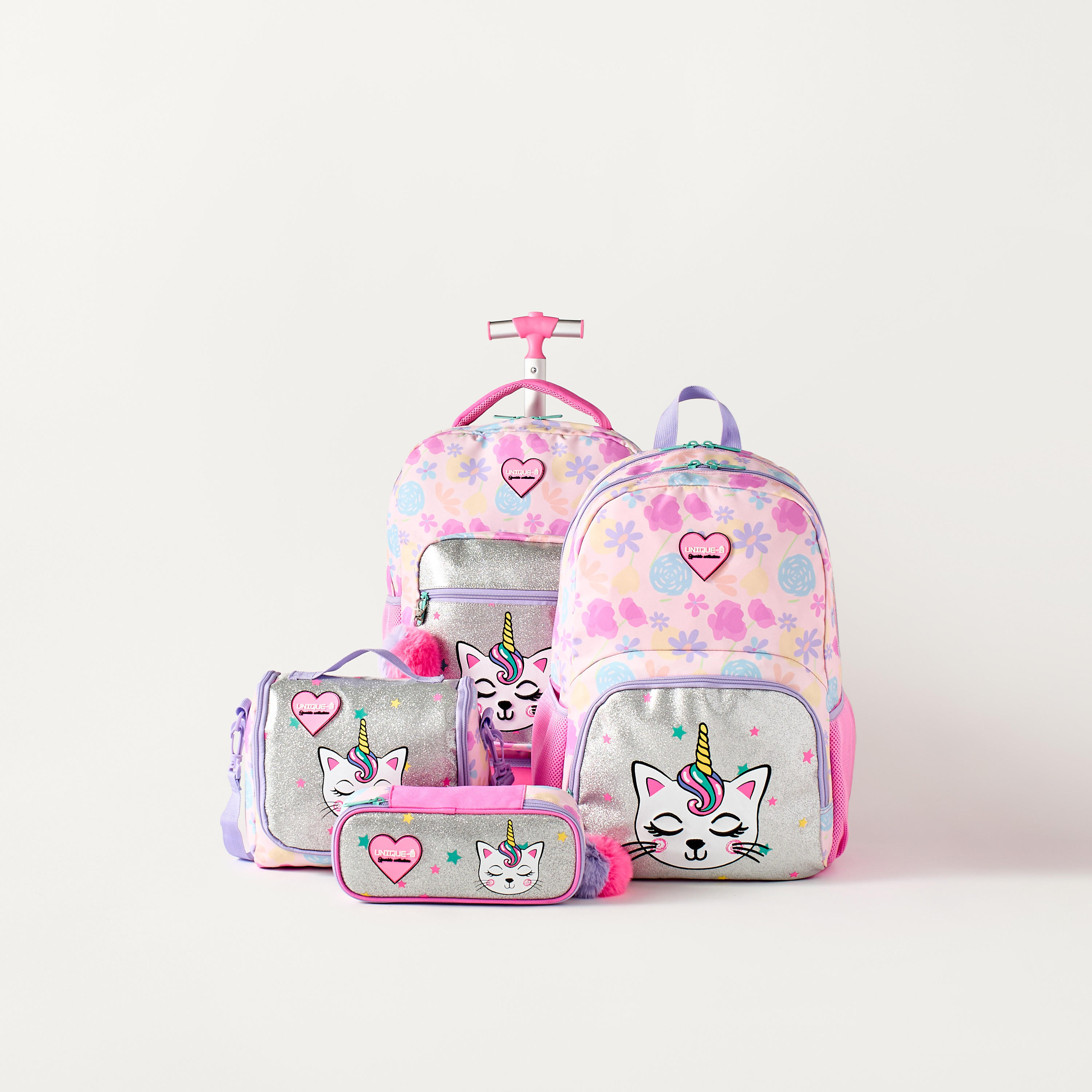 Unique Cat Print 15-inch Backpack with Adjustable Strap - 30x18.5x45 cms-school-bagsandbackpacks-backpacks-image-8