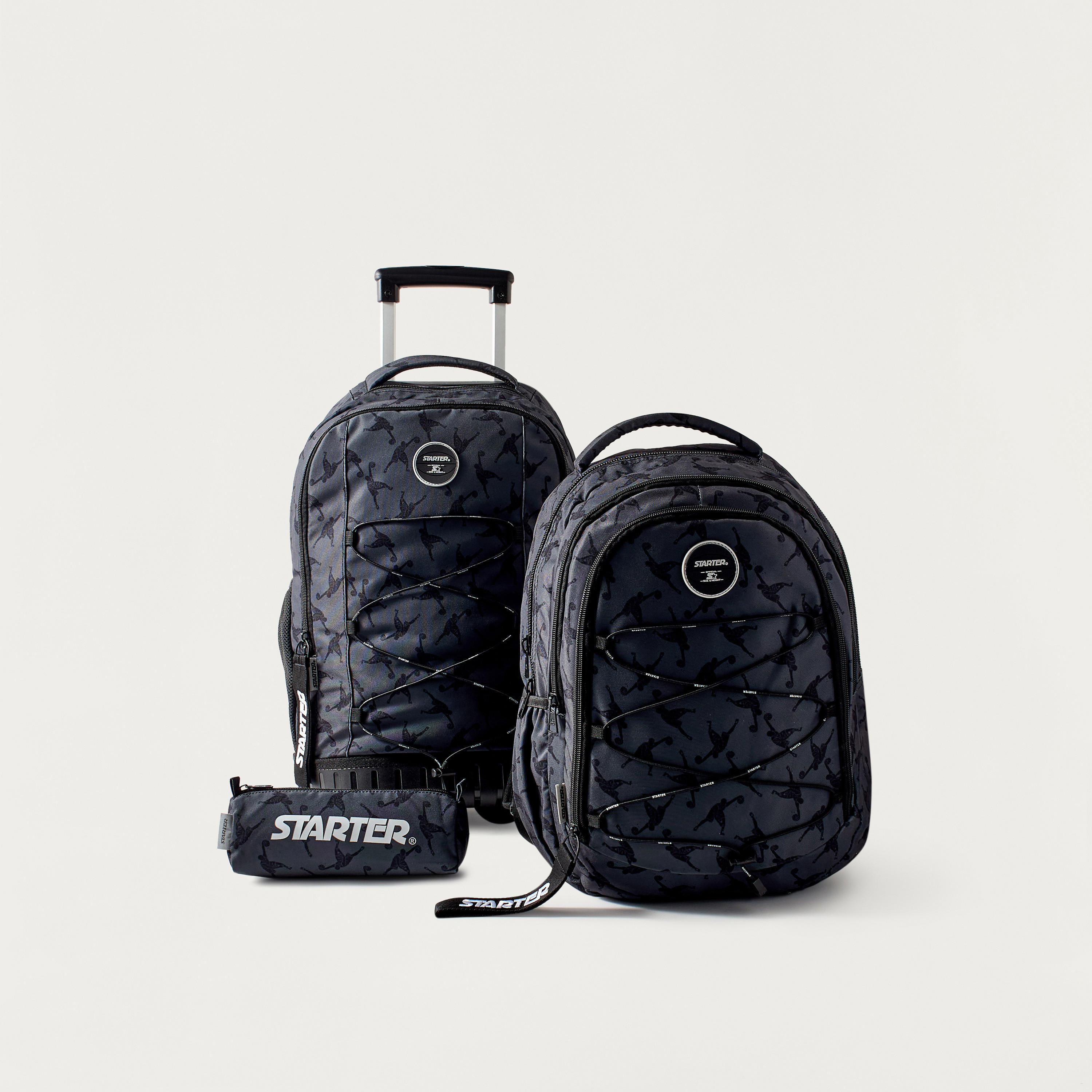 Starter All-Over Basketball Print 15-inch Backpack with Adjustable Straps - 31.5x41.5 cms-school-bagsandbackpacks-backpacks-image-8