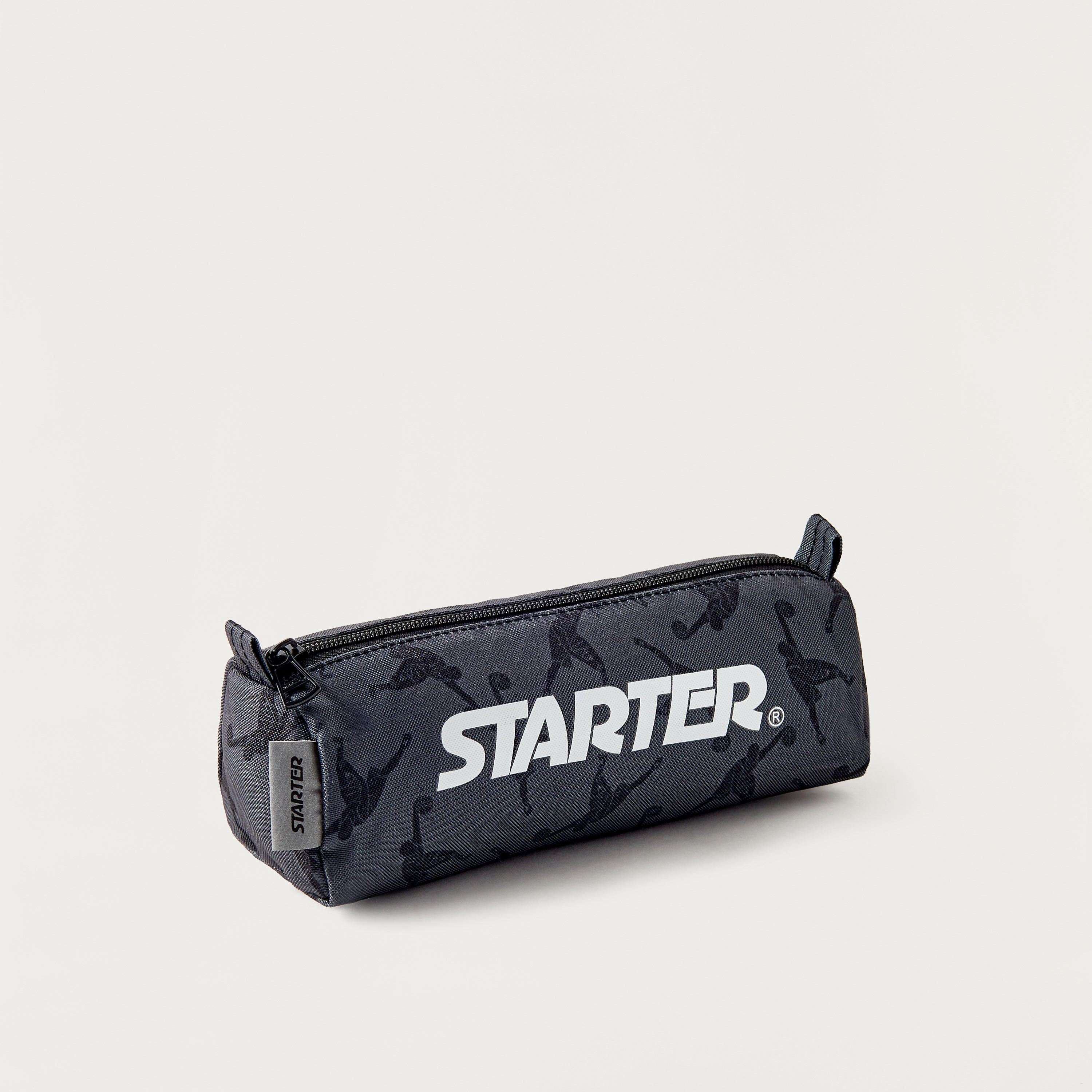 Starter All-Over Basketball Print Pencil Pouch with Zip Closure-school-stationery-pencilcases-image-2