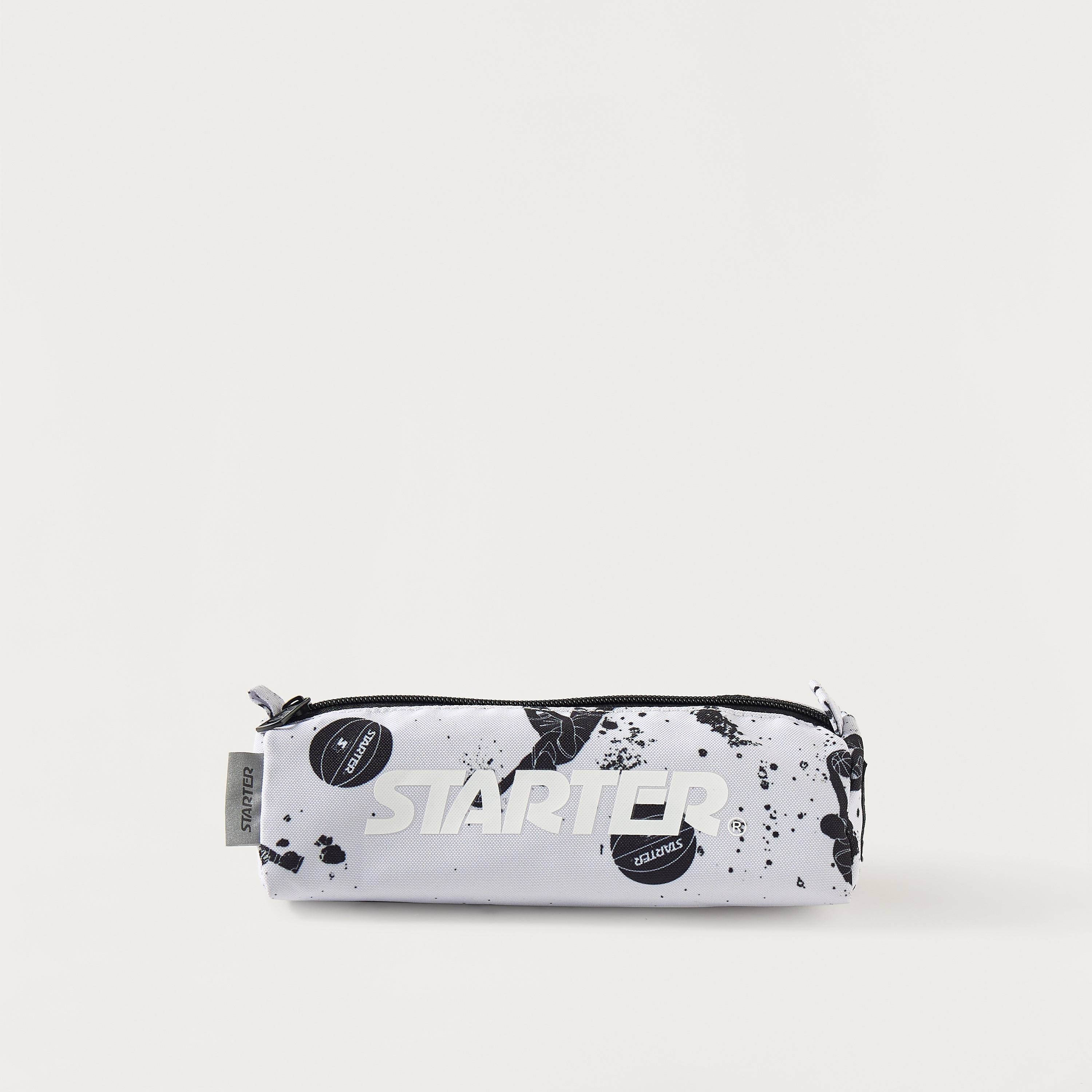 مقلمة بسحاب إغلاق وطبعات كرة سلة من ستارتر-school-stationery-pencilcases-image-1