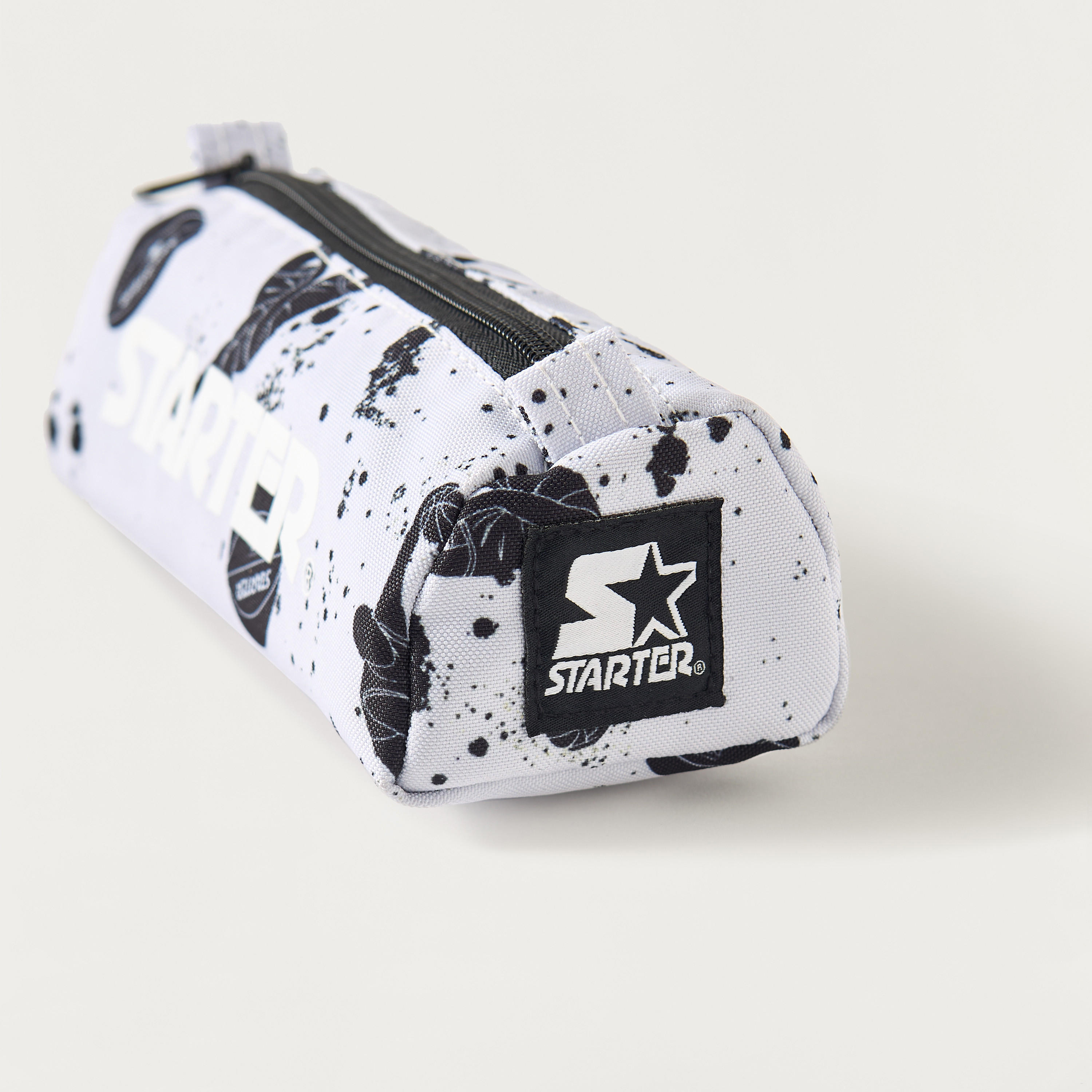Starter Basketball Print Pencil Pouch with Zip Closure-school-stationery-pencilcases-image-4
