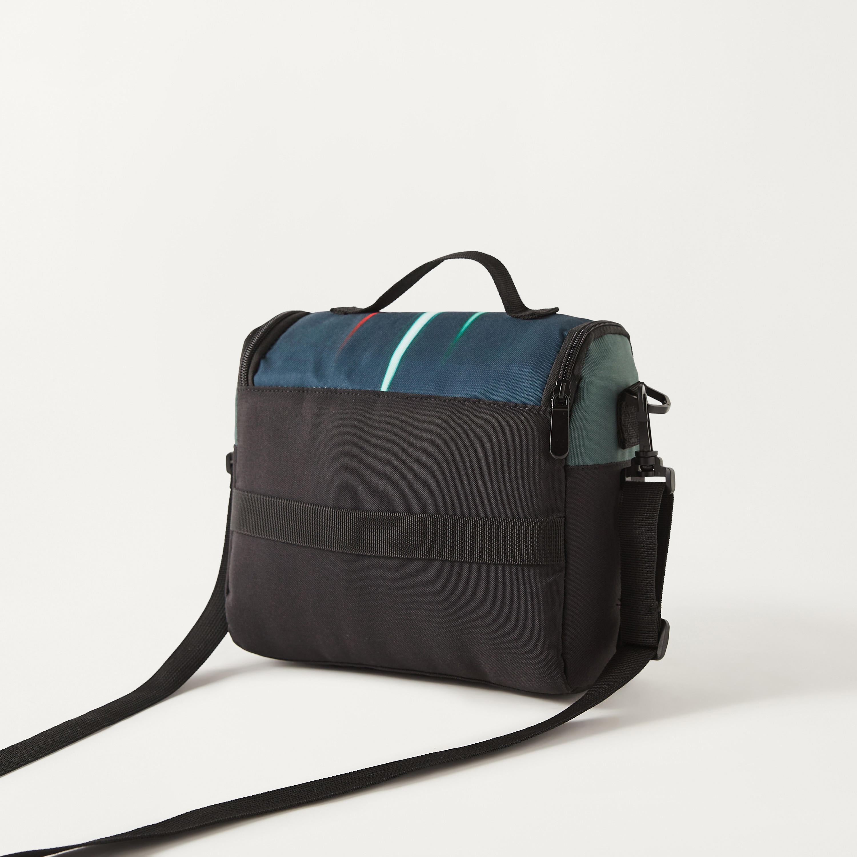 UNIQUE-1 Car Print Lunch Bag with Adjustable Strap and Zip Closure-school-lunchessentials-lunchbags-image-4