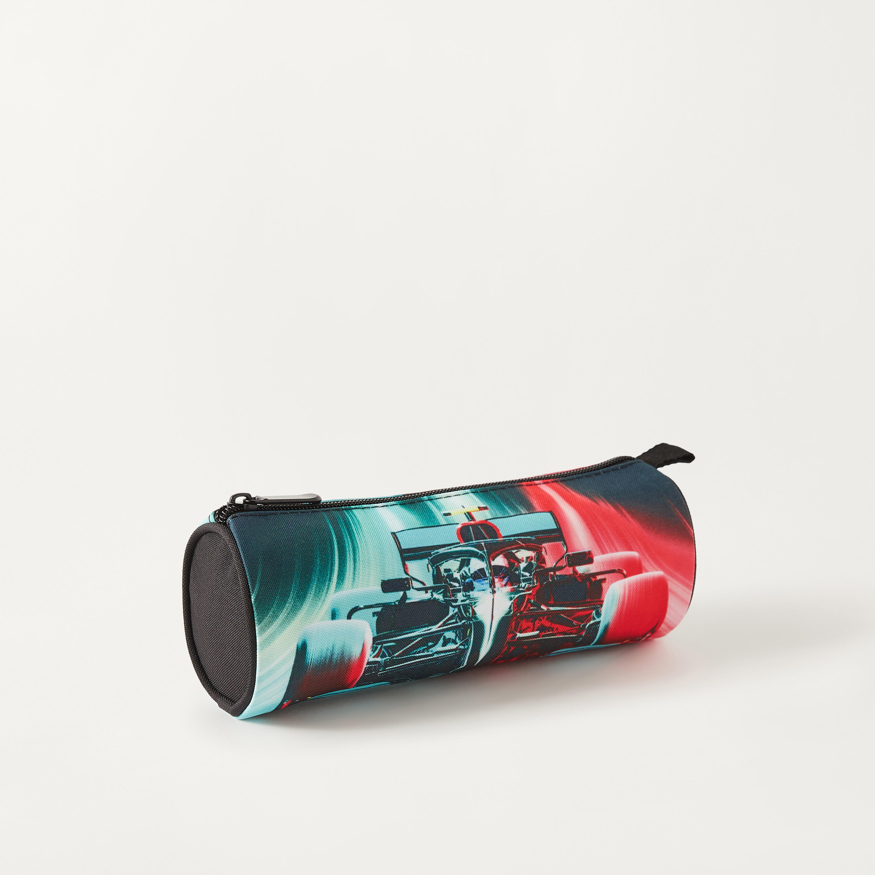 UNIQUE-1 Car Print Pencil Pouch with Zip Closure-school-stationery-pencilcases-image-2