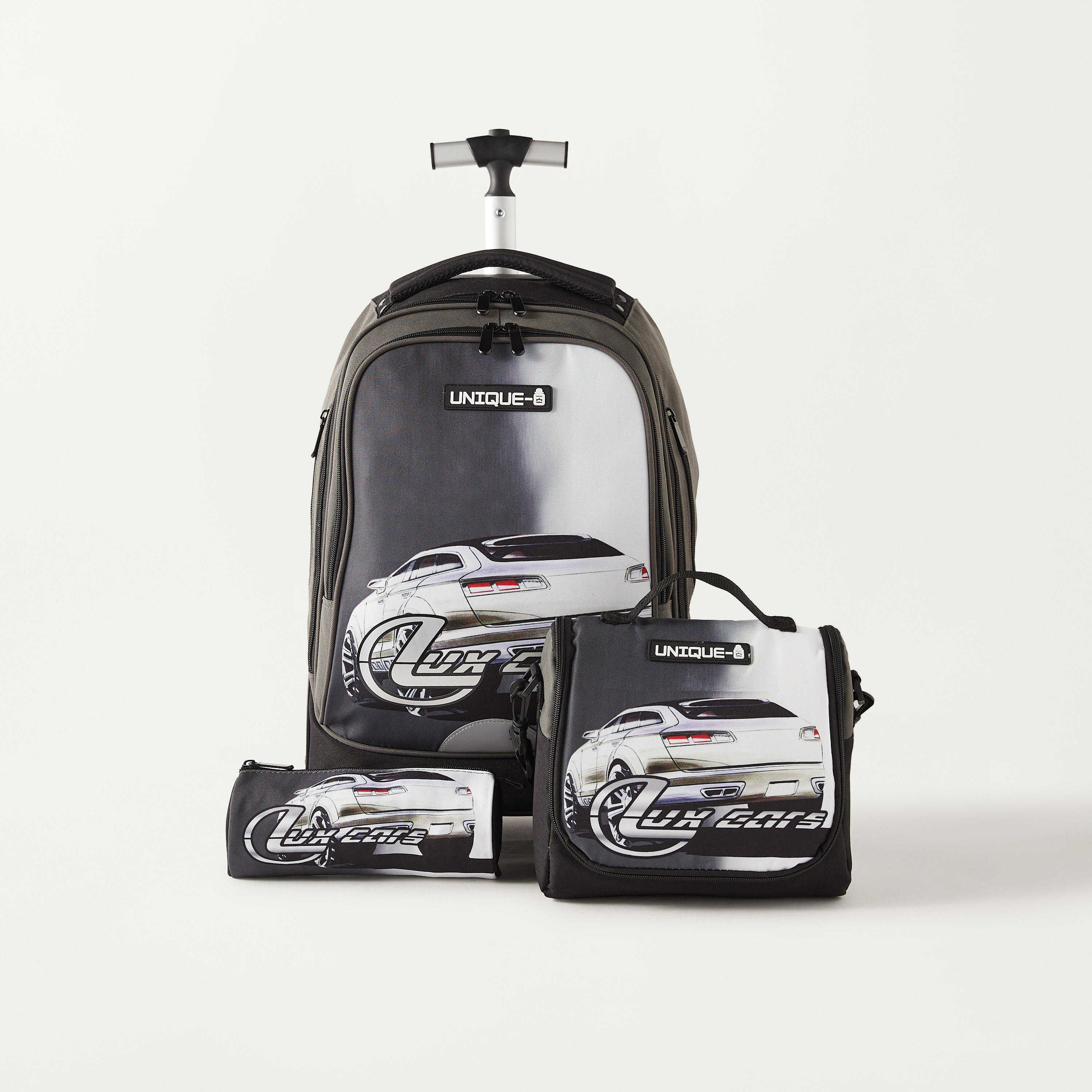 شنطة غداء بحمالات قابلة للتعديل وسحاب إغلاق بطبعات من يونيك - 1-school-lunchessentials-lunchbags-image-7