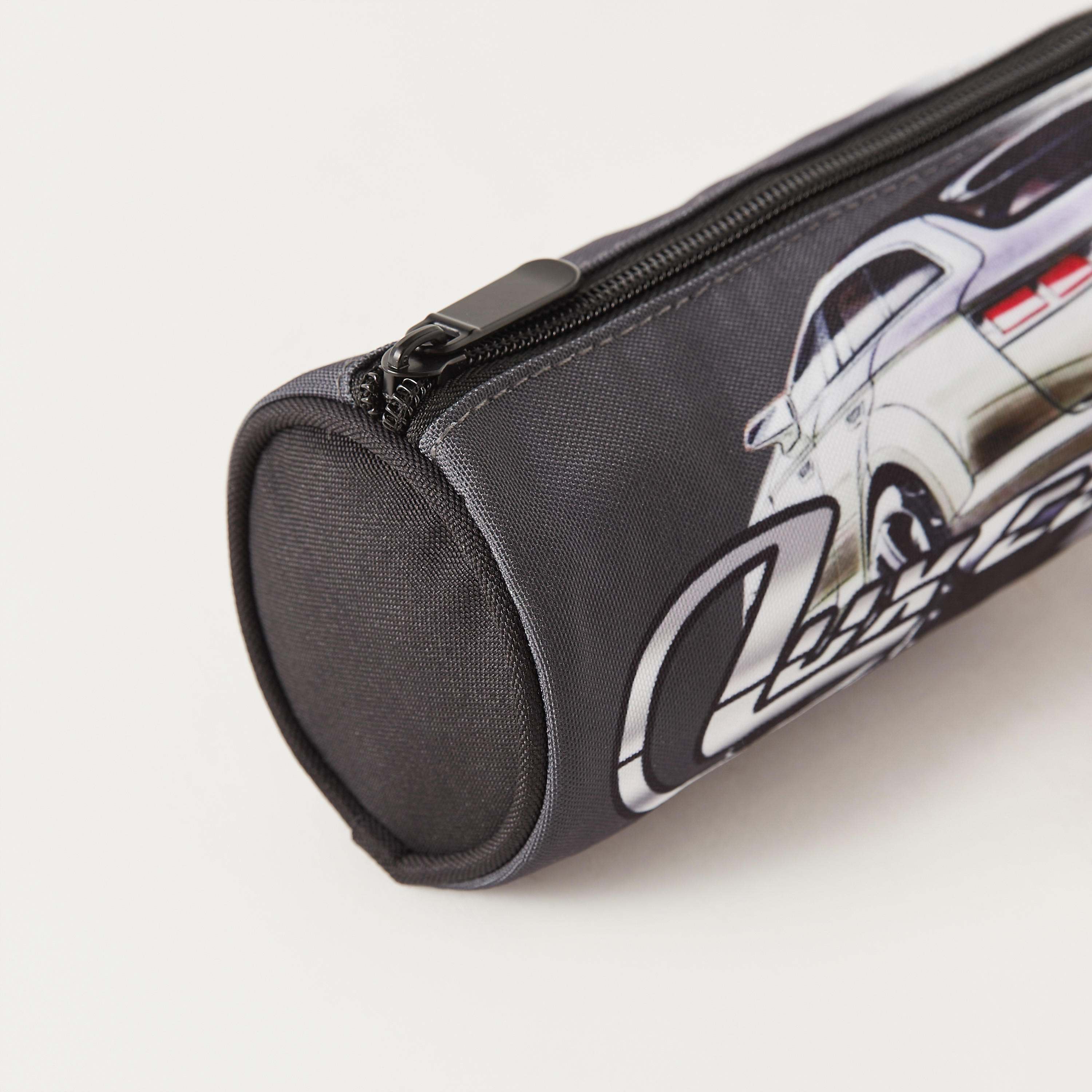 UNIQUE-1 Car Print Pencil Pouch with Zip Closure-school-stationery-pencilcases-image-3