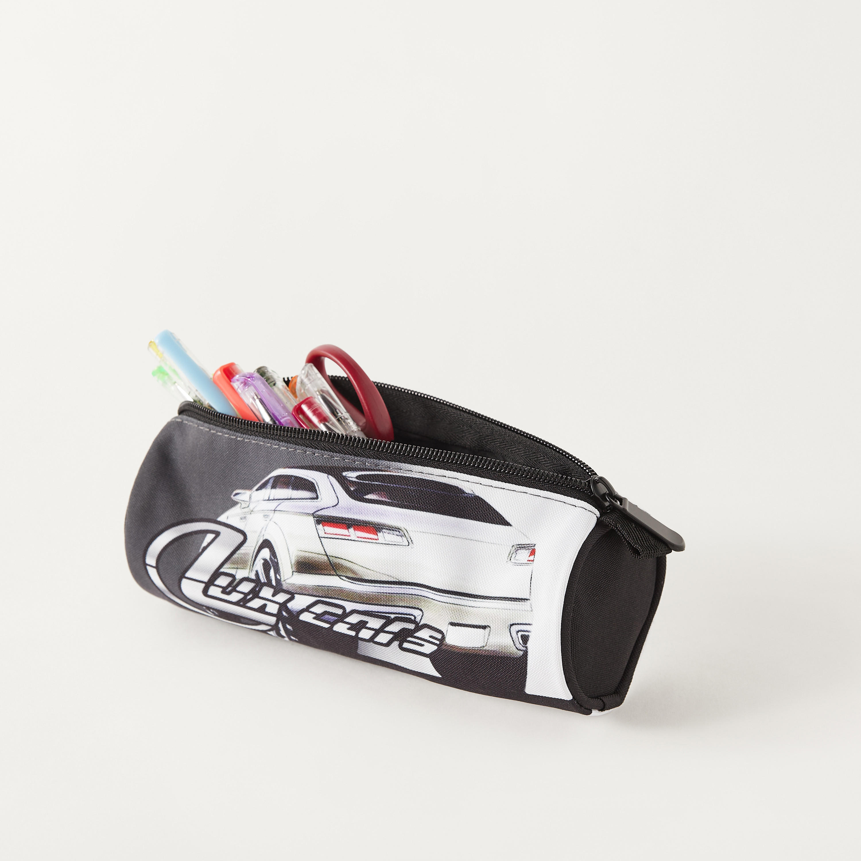 UNIQUE-1 Car Print Pencil Pouch with Zip Closure-school-stationery-pencilcases-image-5