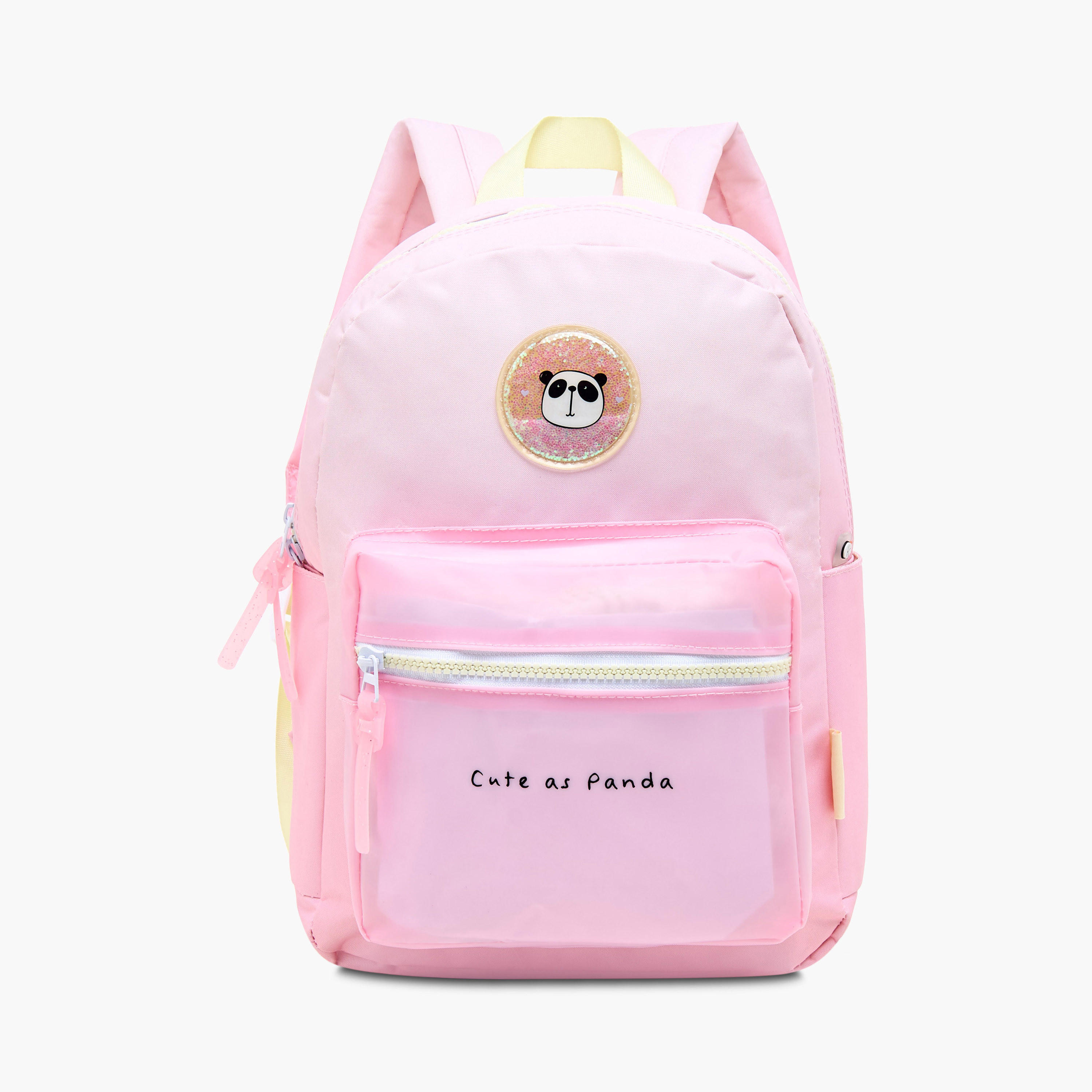 Mayfair Panda Applique 13-inch Backpack with Adjustable Straps - 33x23.5x10.5 cms-school-bagsandbackpacks-backpacks-image-1