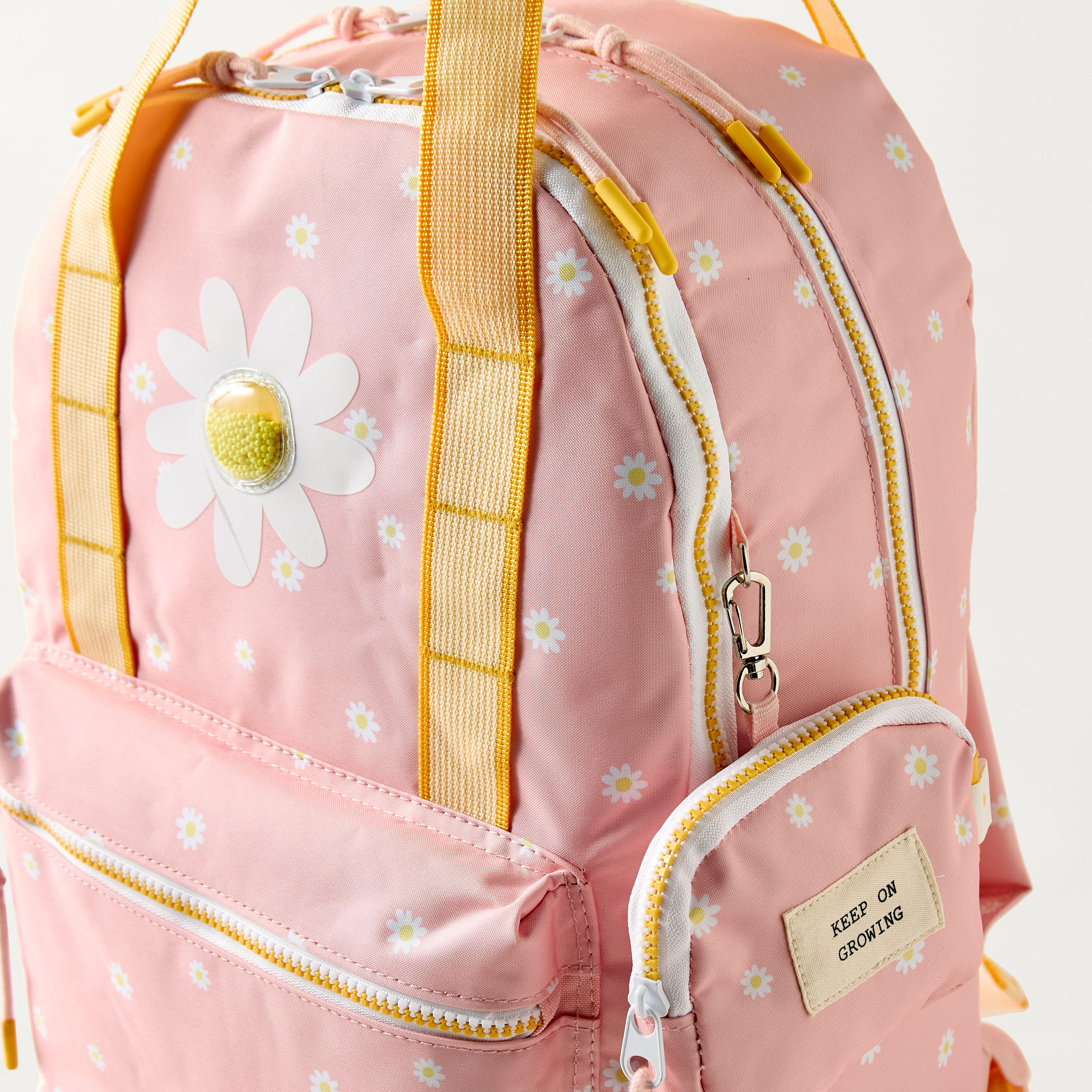 Mayfair All-Over Floral Print Backpack with Double Handle and Coin Pouch - 42.5x31x14 cm-school-bagsandbackpacks-backpacks-image-2