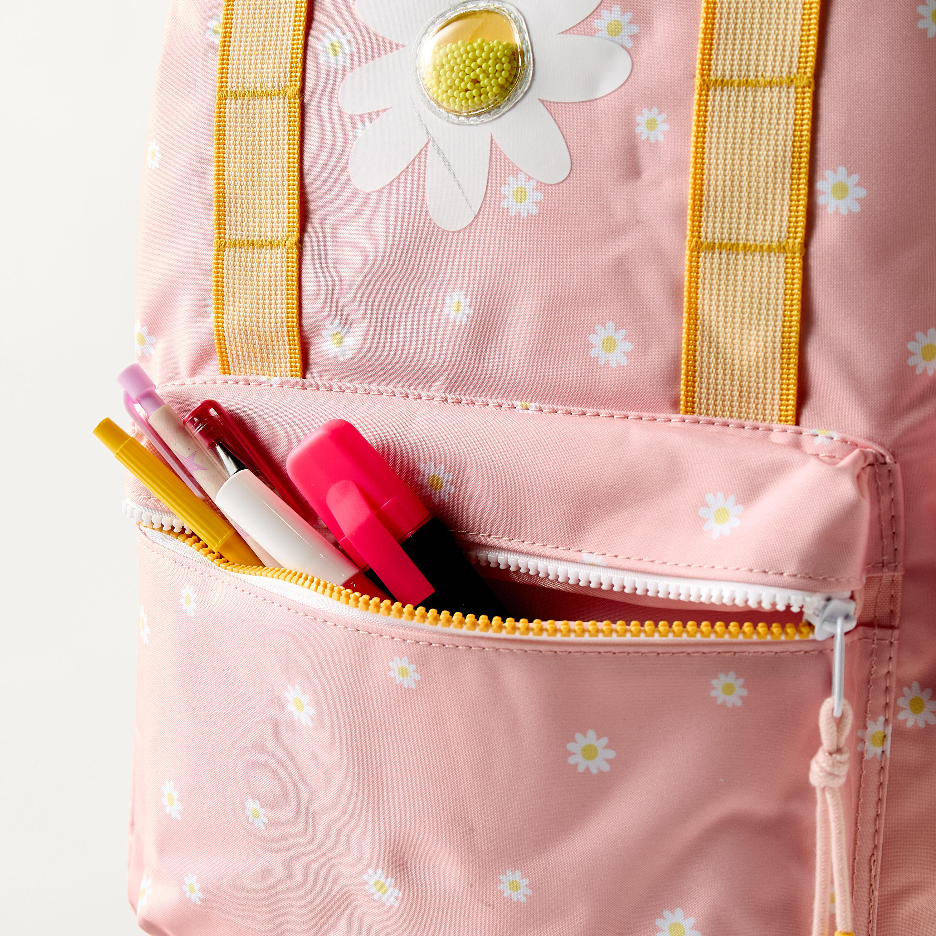 Mayfair All-Over Floral Print Backpack with Double Handle and Coin Pouch - 42.5x31x14 cm-school-bagsandbackpacks-backpacks-image-4