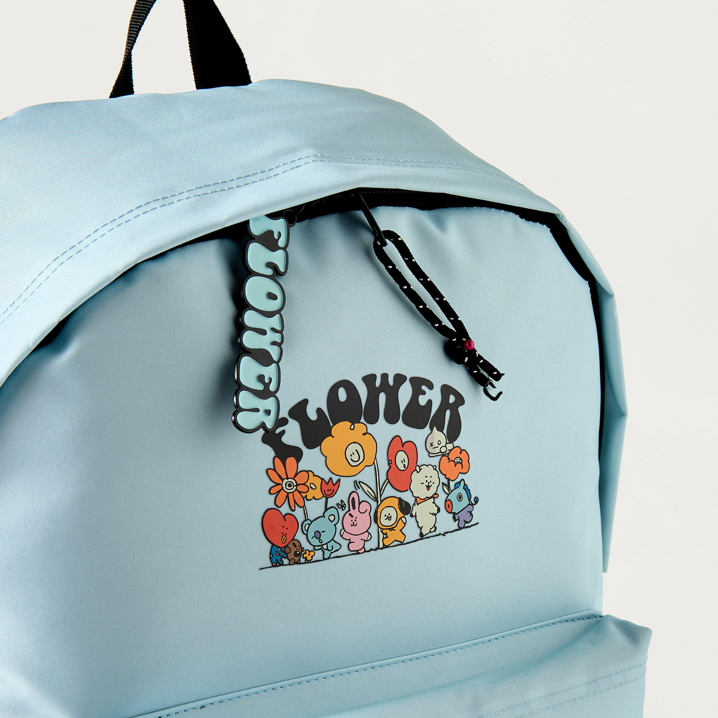 BT21 Graphic Print 17-inch Backpack with Adjustable Shoulder Straps - 43x32x14 cms-school-bagsandbackpacks-backpacks-image-2
