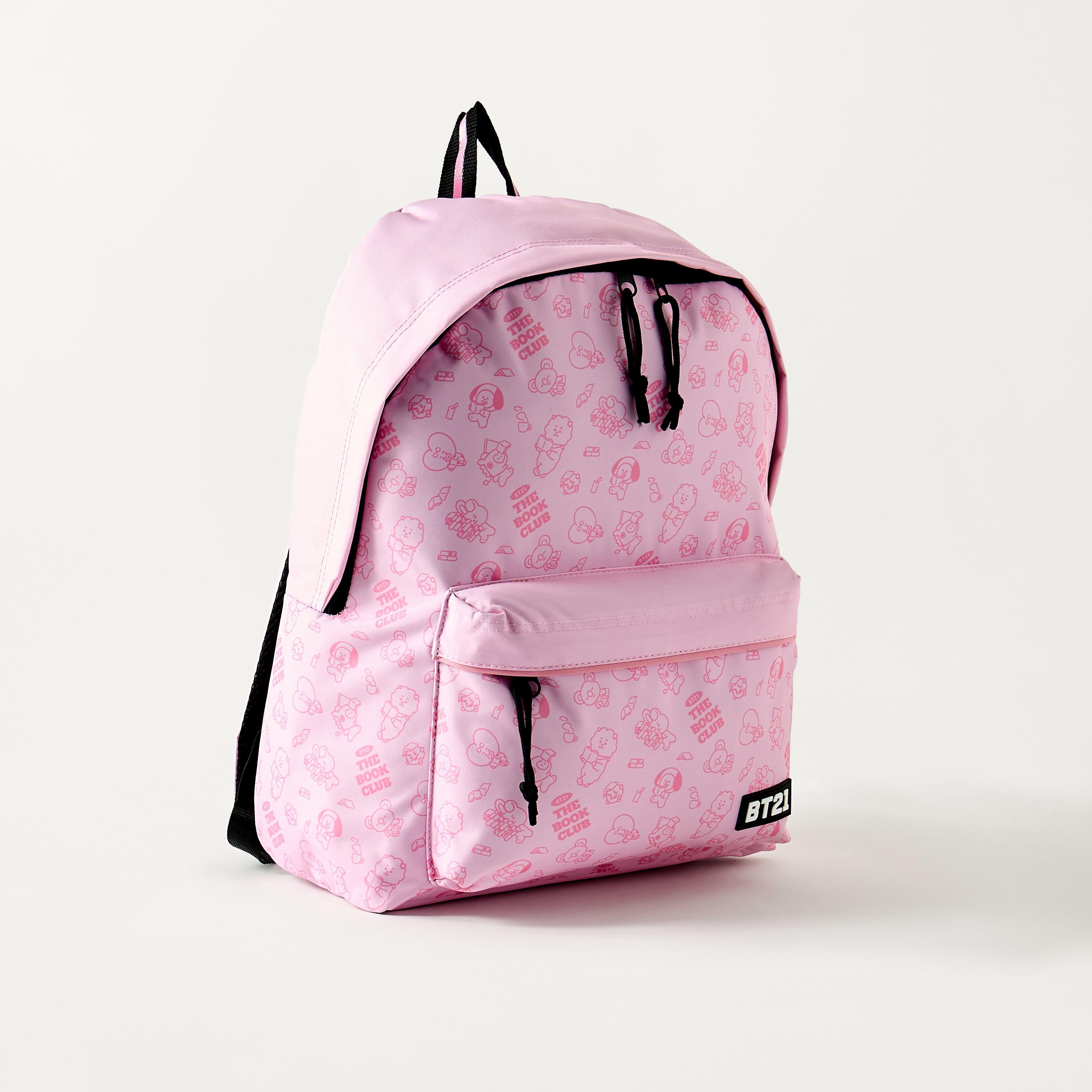 BT21 Printed 17-Inch Backpack with Adjustable Straps - 42.5x32x14 cms-school-bagsandbackpacks-backpacks-image-2