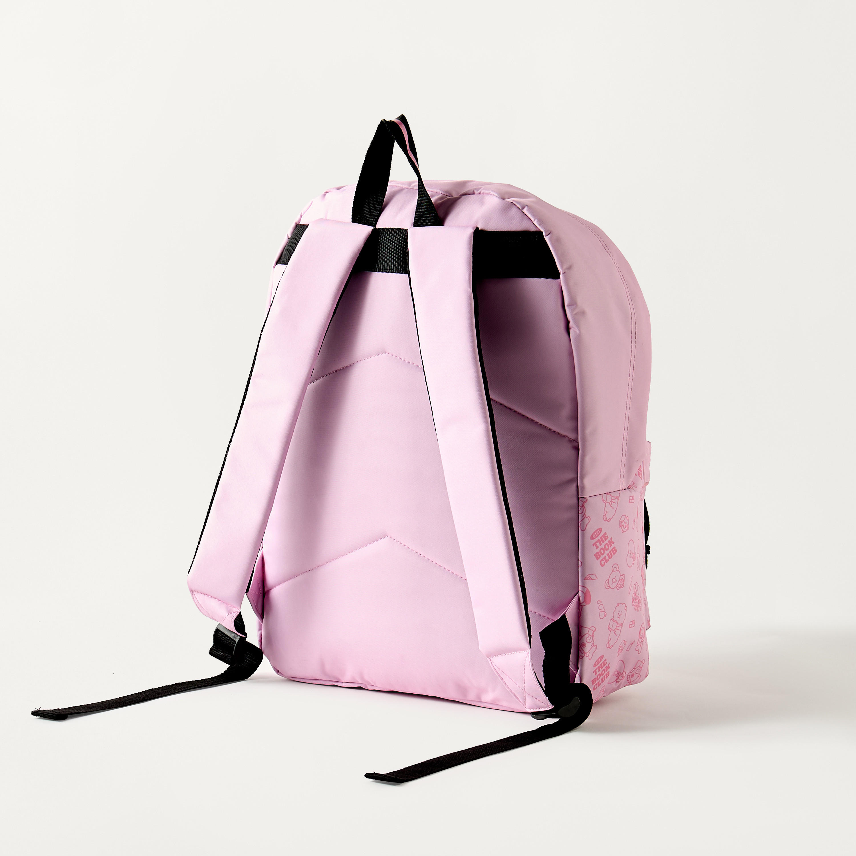 BT21 Printed 17-Inch Backpack with Adjustable Straps - 42.5x32x14 cms-school-bagsandbackpacks-backpacks-image-4
