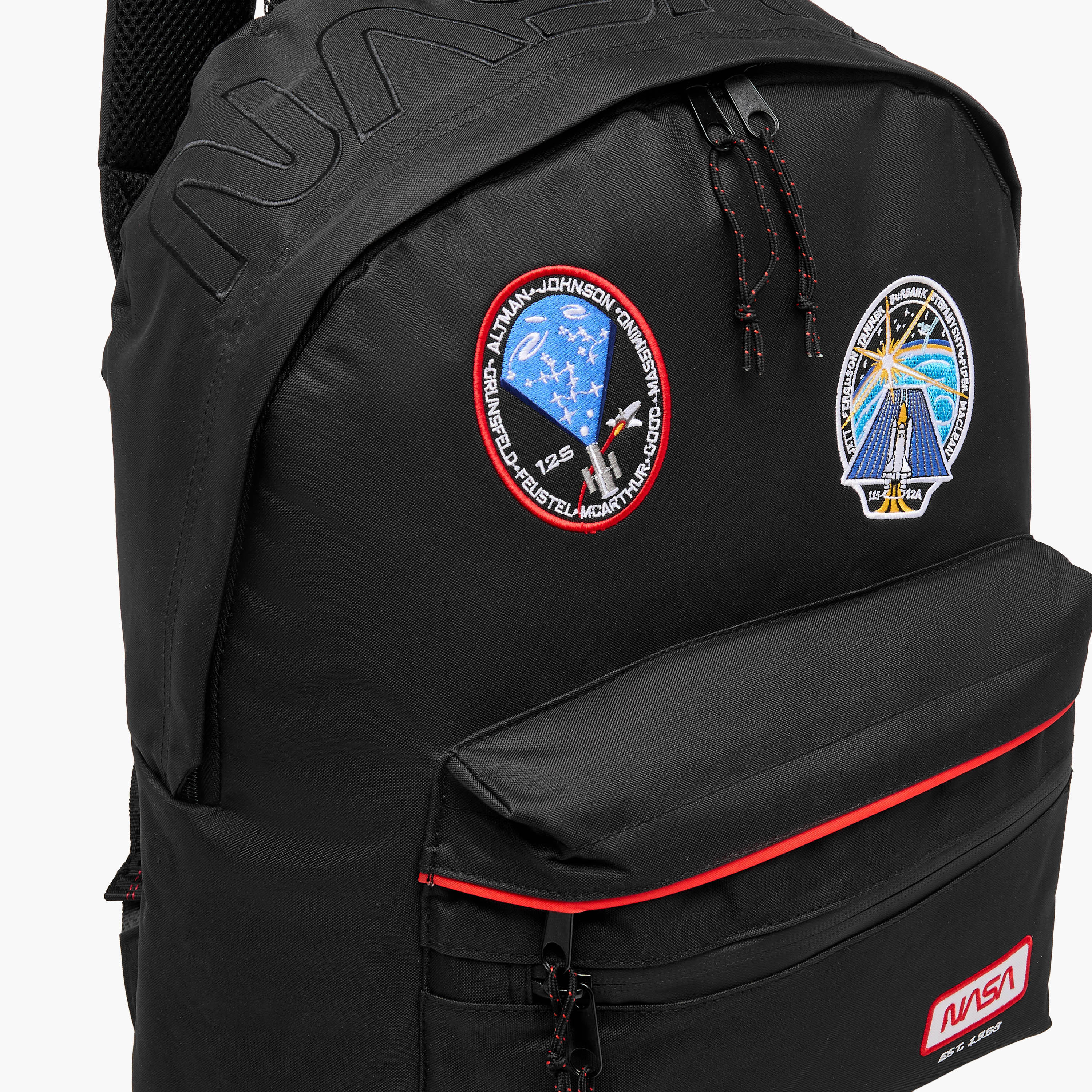 Nasa Patchwork Detail 17-Inch Backpack with Adjustable Straps - 43x32x14 cms-school-bagsandbackpacks-backpacks-image-5