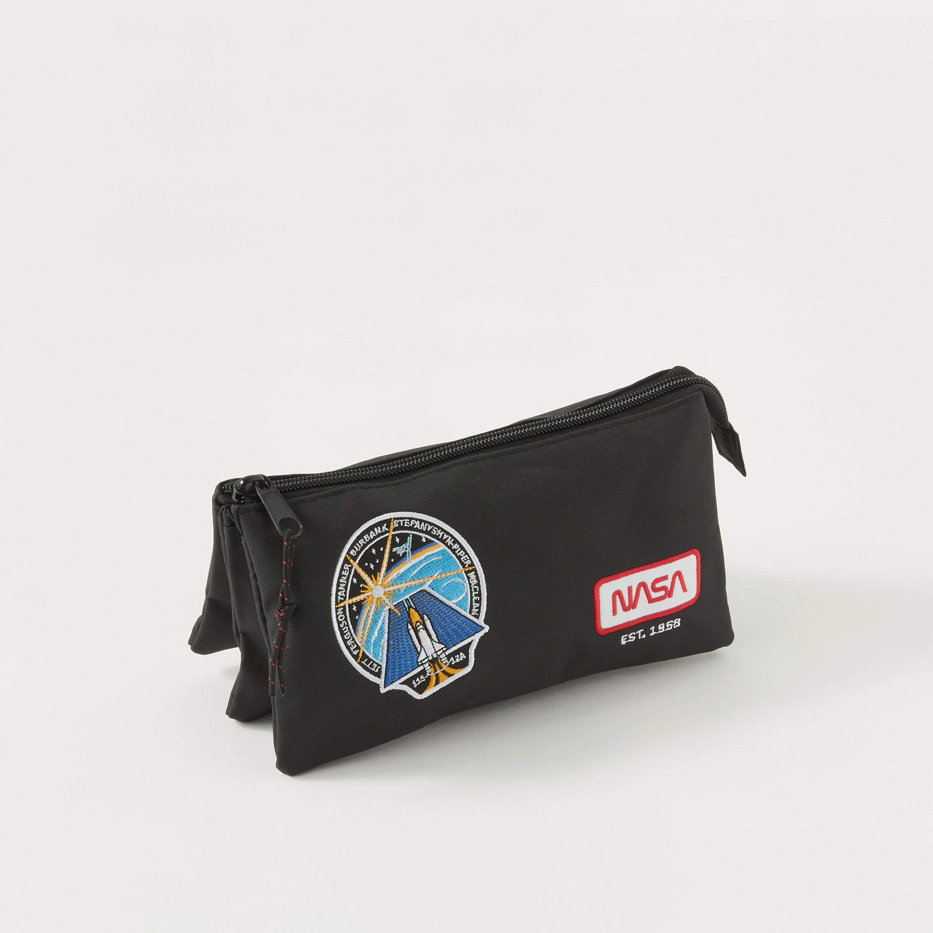 Nasa Printed 3-Compartment Pencil Pouch-school-stationery-pencilcases-image-2