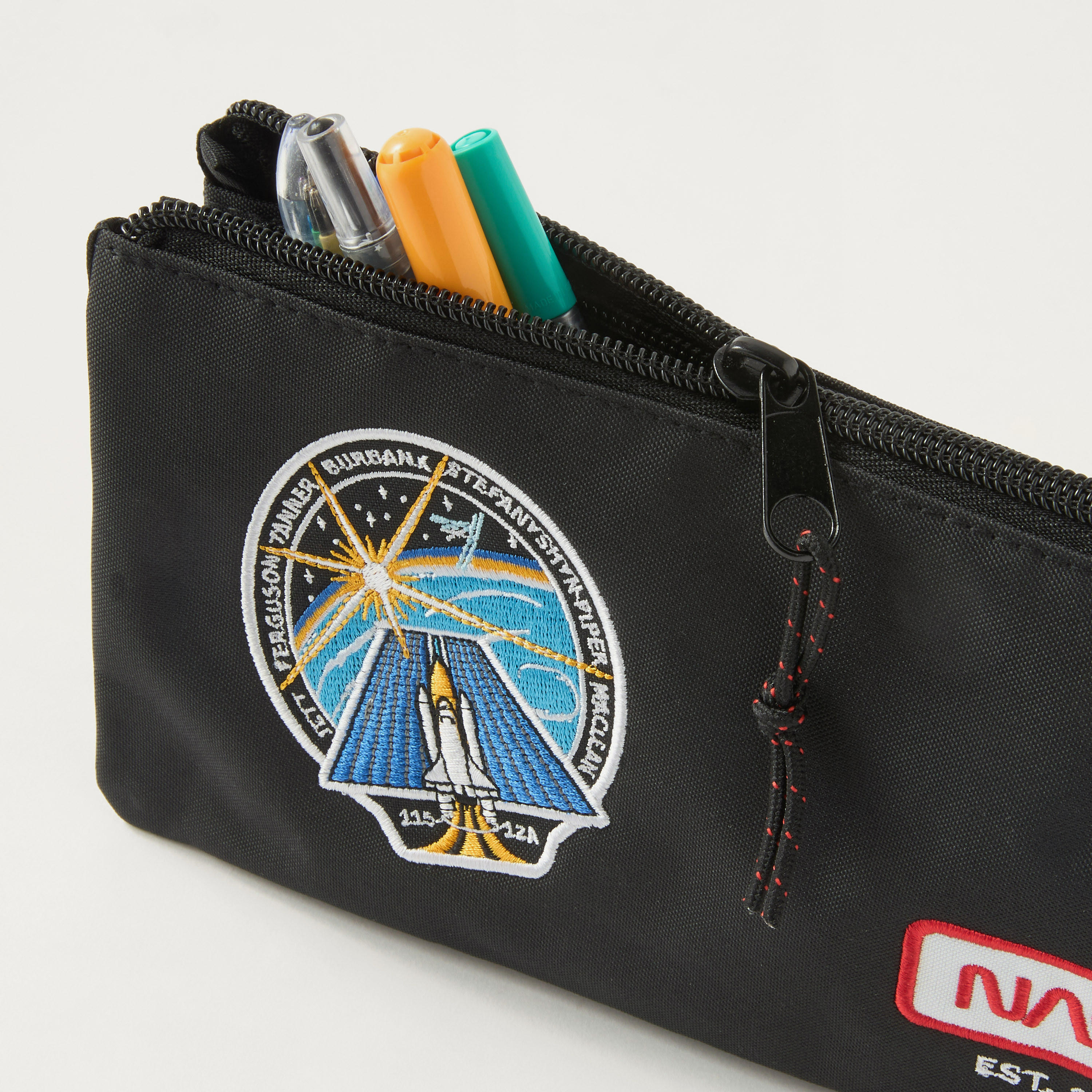 Nasa Printed 3-Compartment Pencil Pouch-school-stationery-pencilcases-image-4