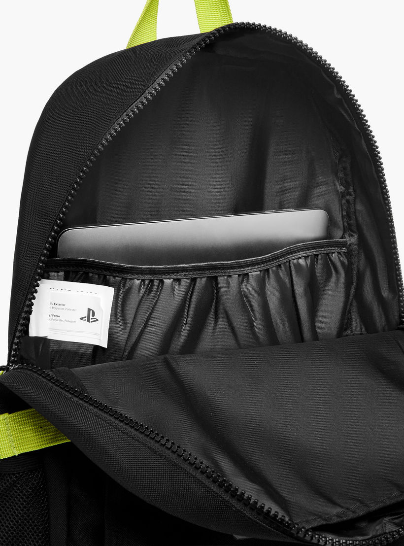Playstation Gamer Print 17-inch Backpack with Adjustable Straps - 44x31x14 cms-school-bagsandbackpacks-backpacks-image-7