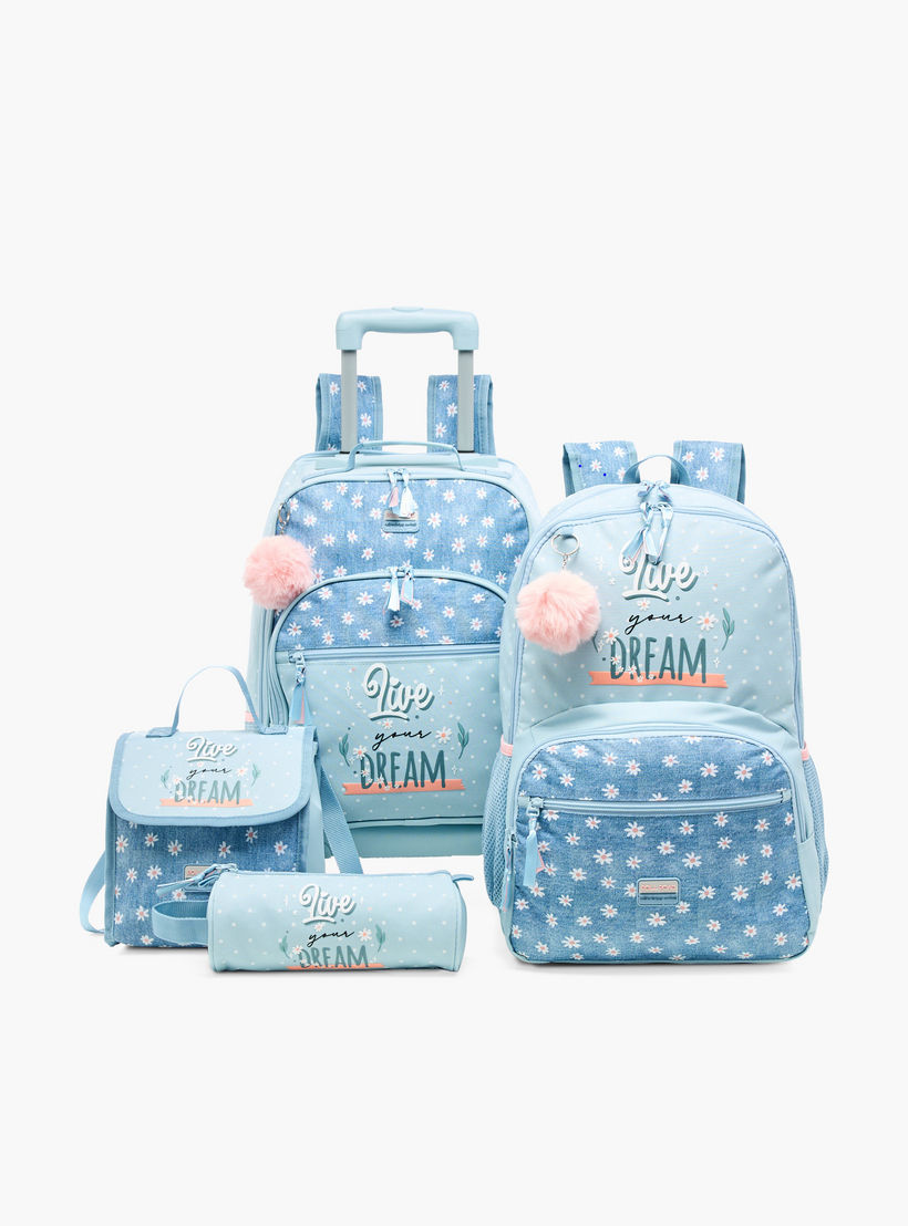 Roll Road Floral Print Backpack-school-bagsandbackpacks-trolleybags-image-13