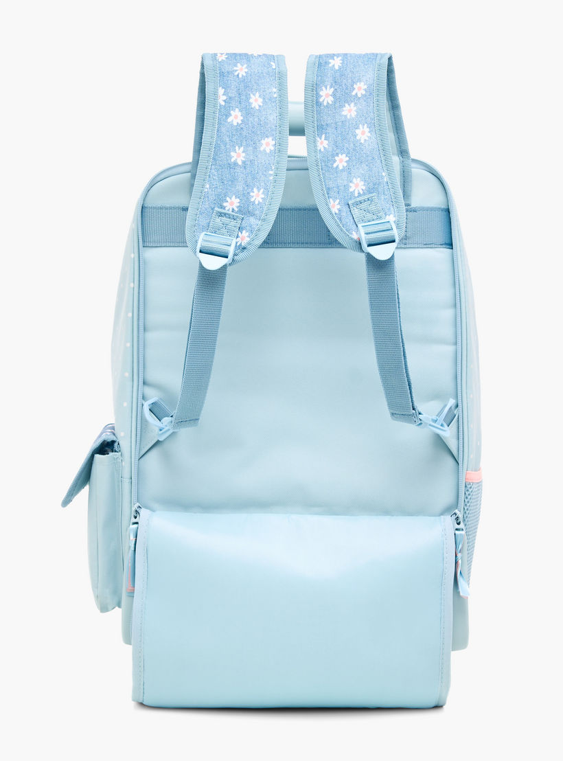 Roll Road Floral Print Backpack-school-bagsandbackpacks-trolleybags-image-7