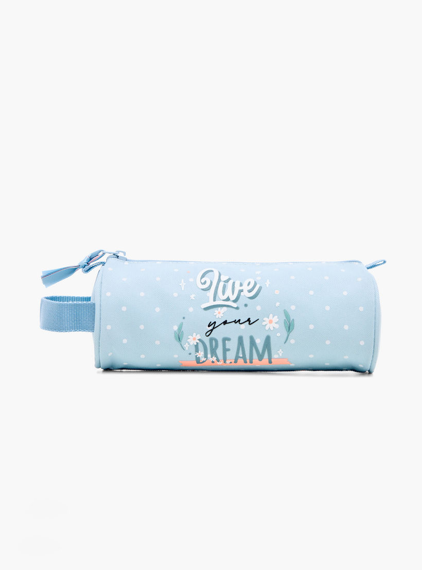 Roll Road Floral Print 4-Piece Backpack Set-school-stationery-pencilcases-image-1